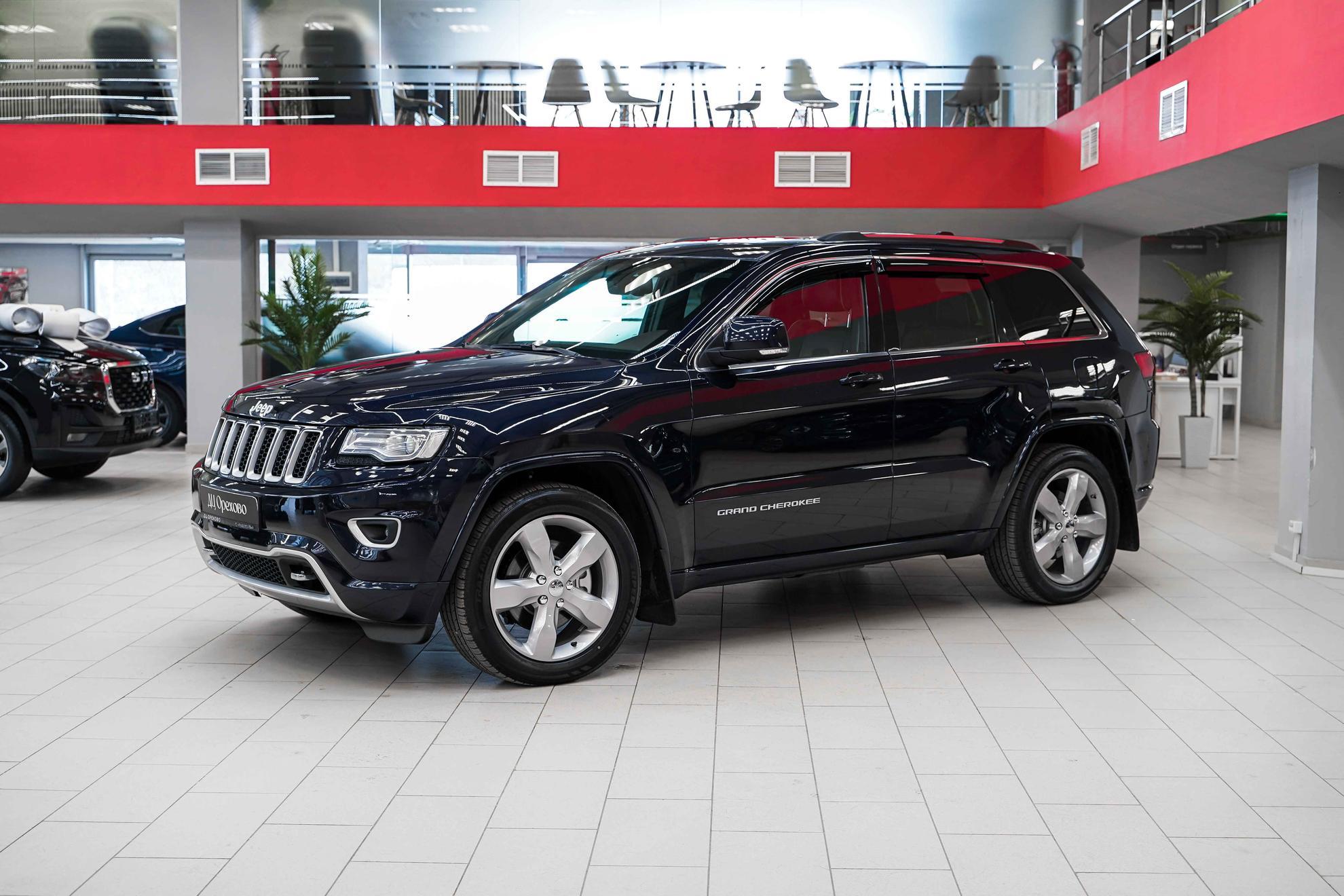 Jeep Grand Cherokee 2014, синий, ДЦ Орехово