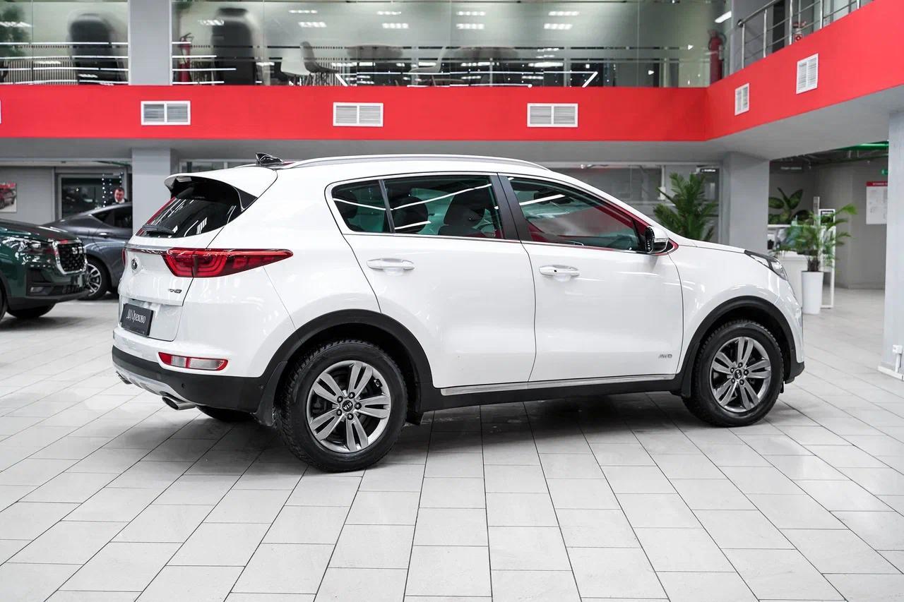 Kia Sportage 2016, белый, ДЦ Орехово