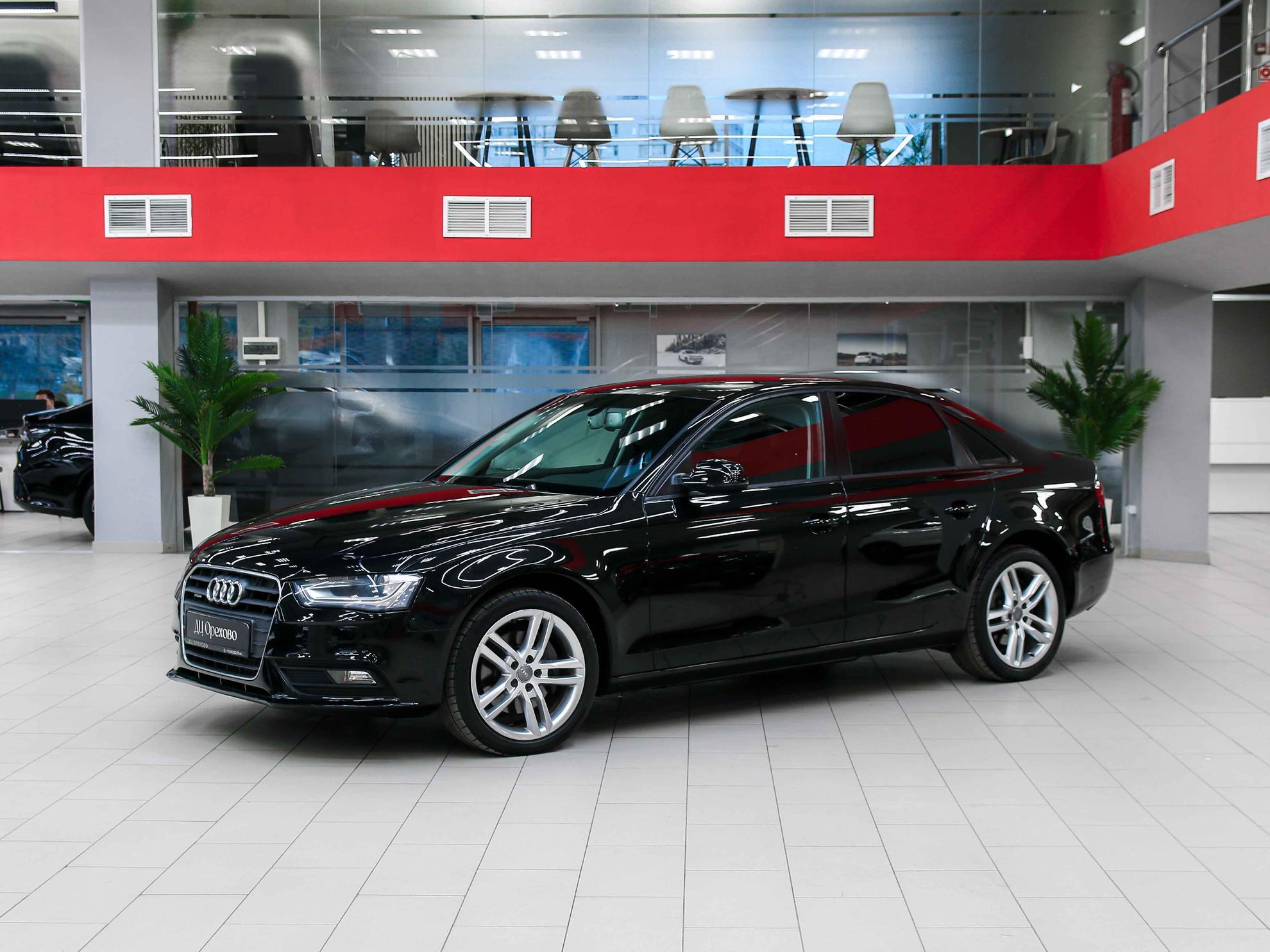 Audi A4 2013, черный, ДЦ Орехово