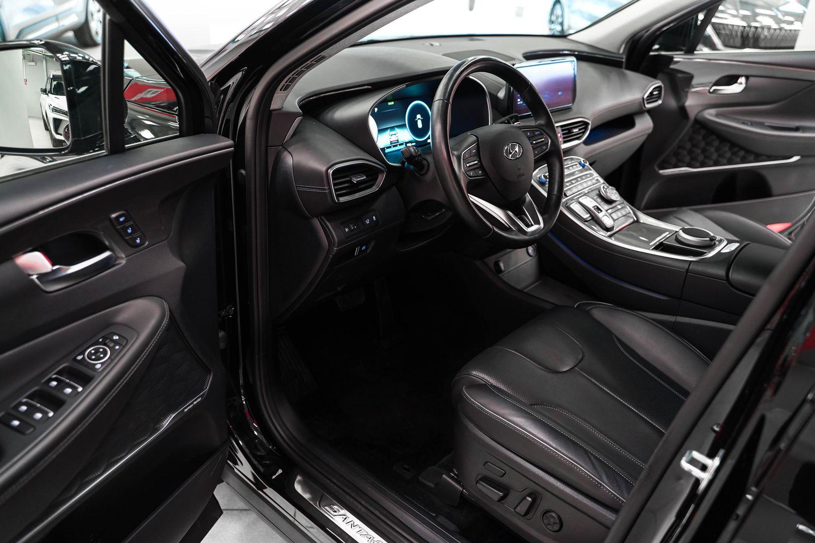 Hyundai Santa Fe 2022, черный, ДЦ Орехово