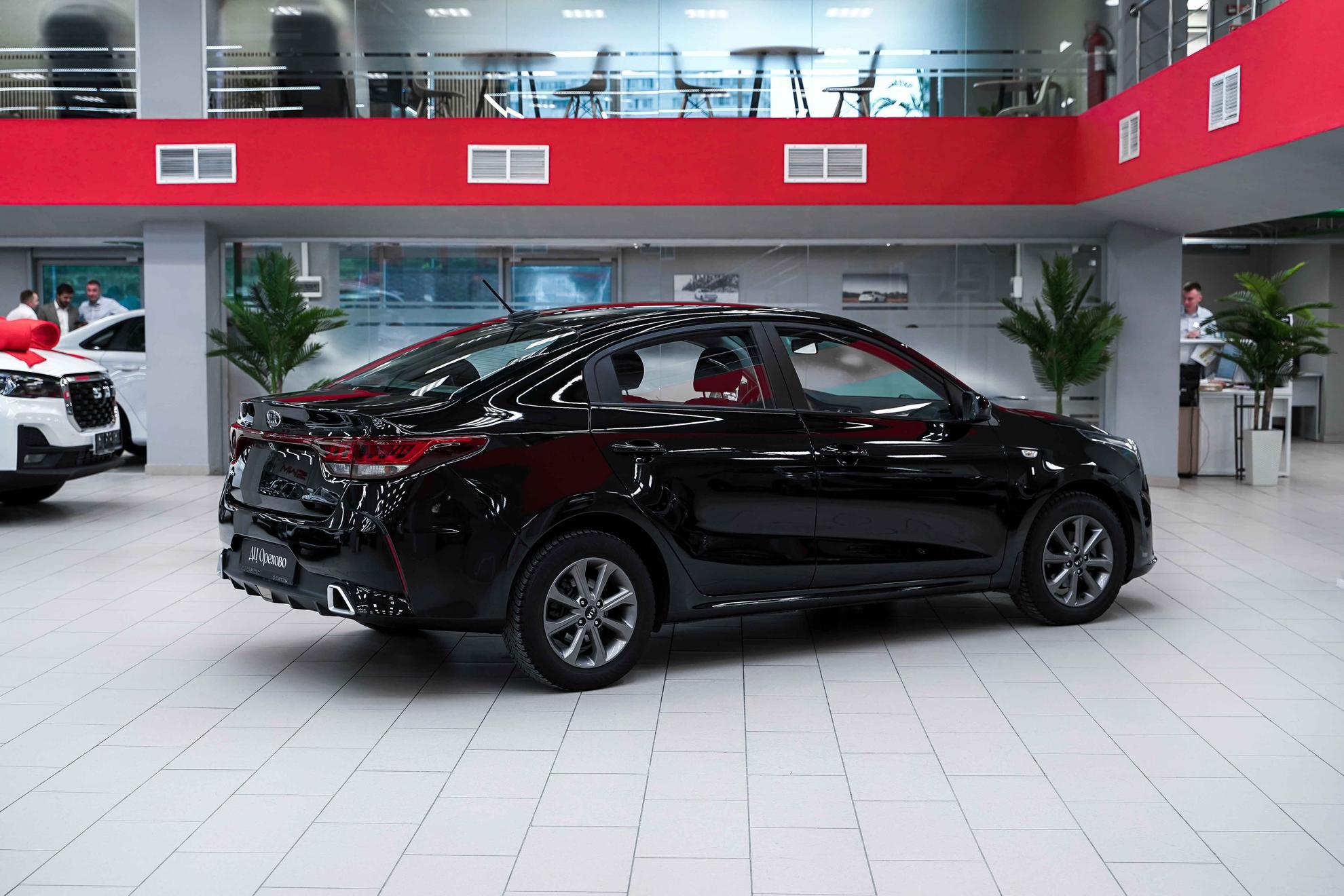 Kia Rio 2021, черный, ДЦ Орехово