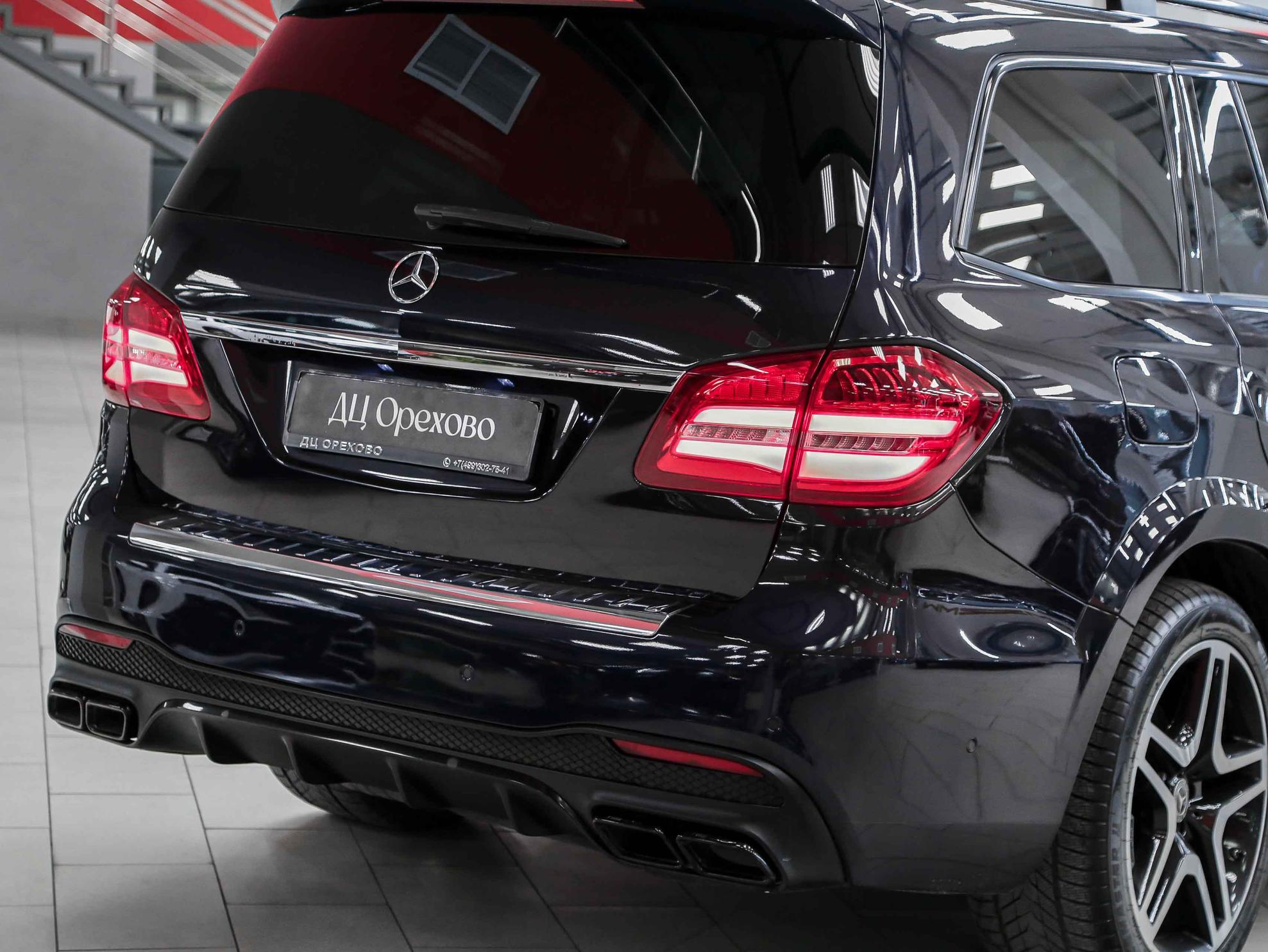 Mercedes-Benz GLS 2017, синий, ДЦ Орехово