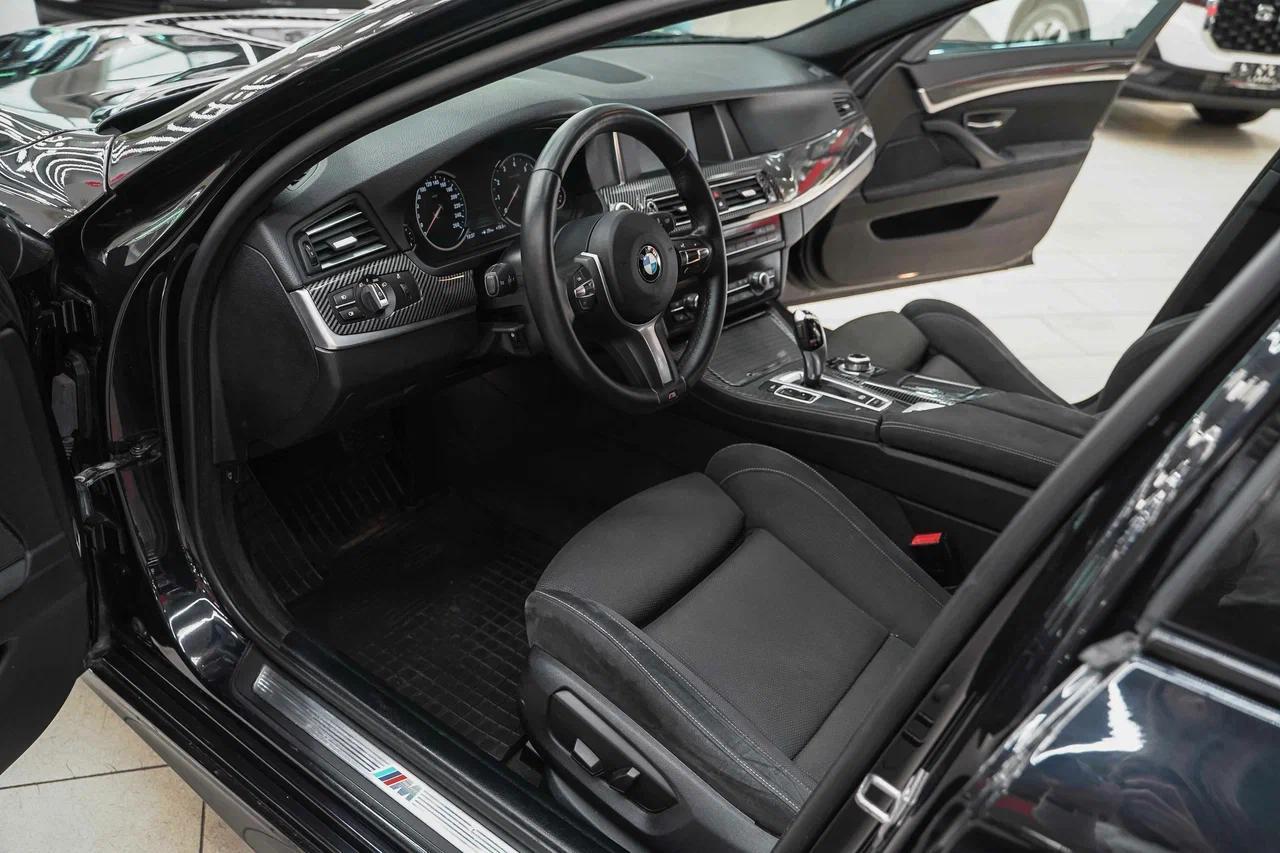 BMW 5 серии 2016, черный, ДЦ Орехово