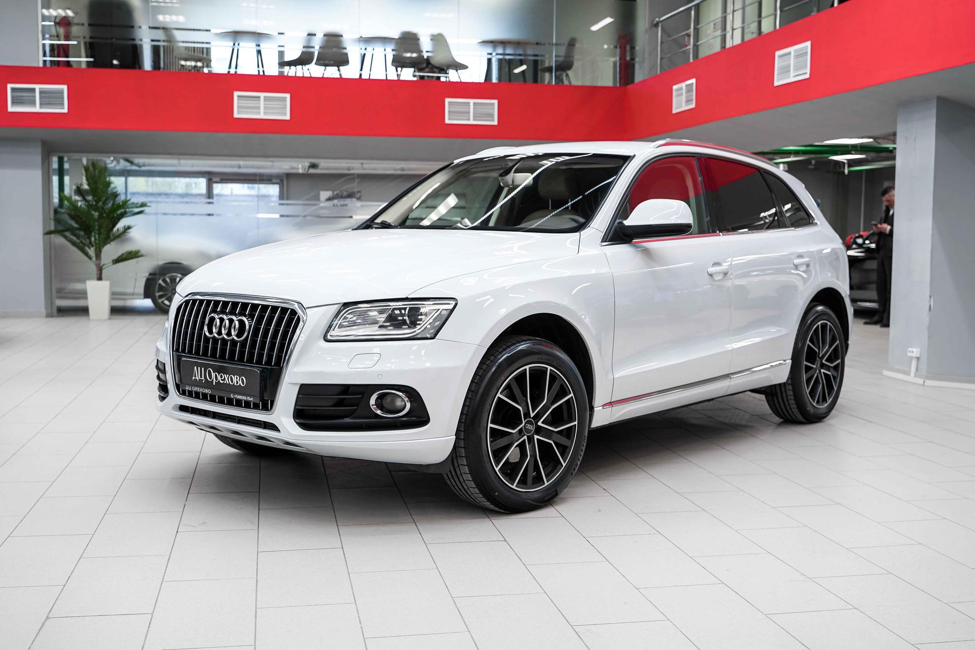 Audi Q5 2012, белый, ДЦ Орехово
