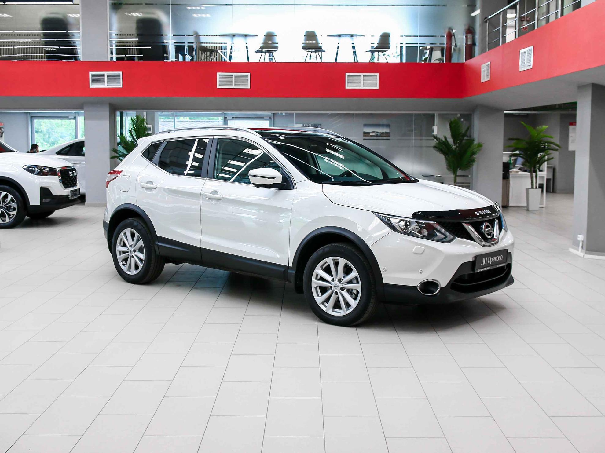 Nissan Qashqai 2018, белый, ДЦ Орехово