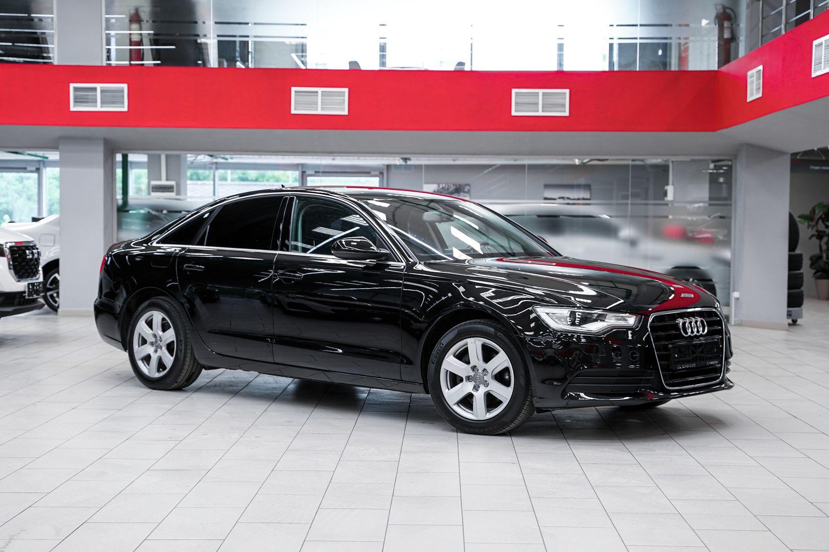 Audi A6 2012, черный, ДЦ Орехово