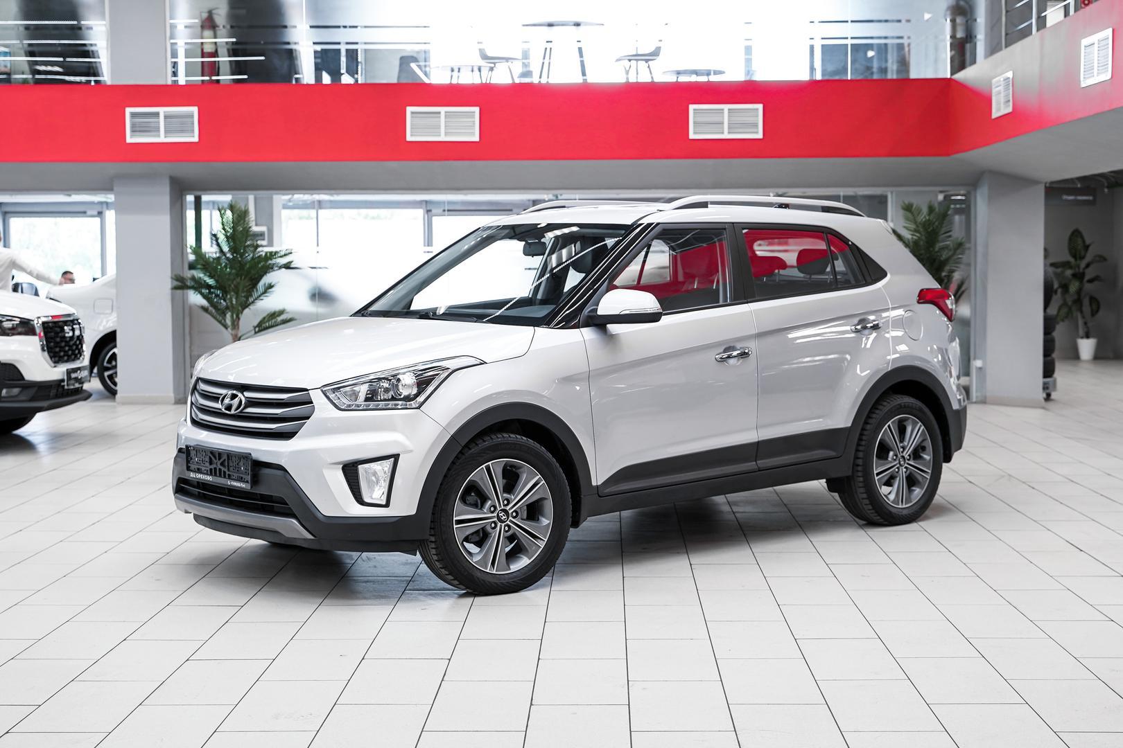 Hyundai Creta 2018, серебряный, ДЦ Орехово