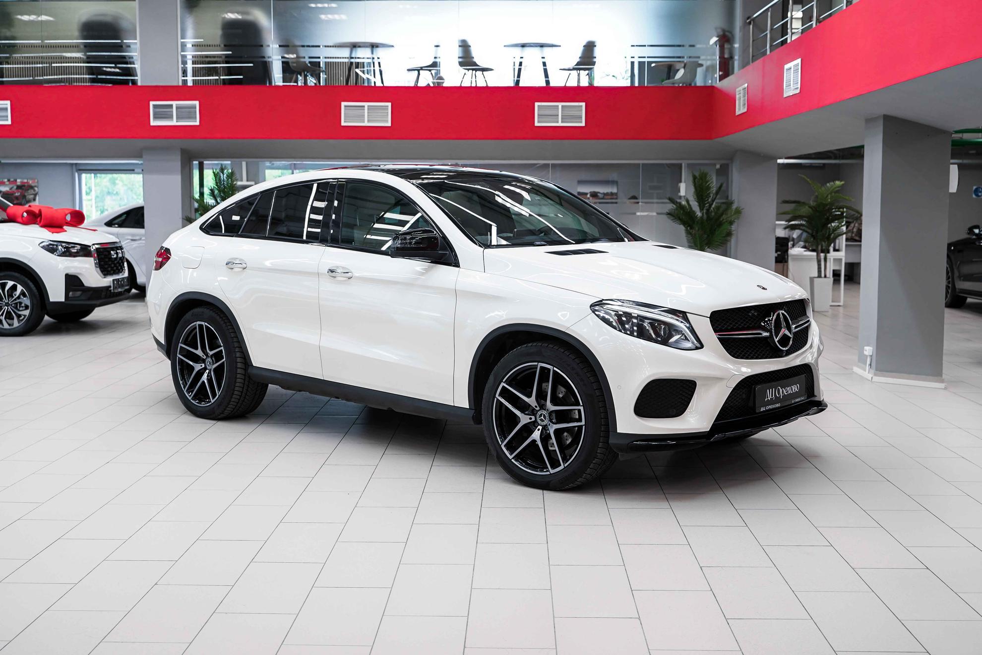Mercedes-Benz GLE Coupe 2018, белый, ДЦ Орехово