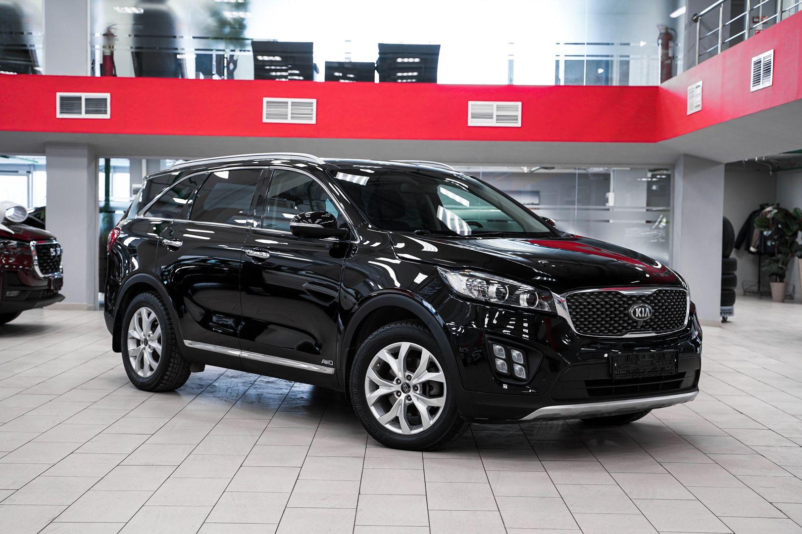 Kia Sorento 2016, черный, ДЦ Орехово