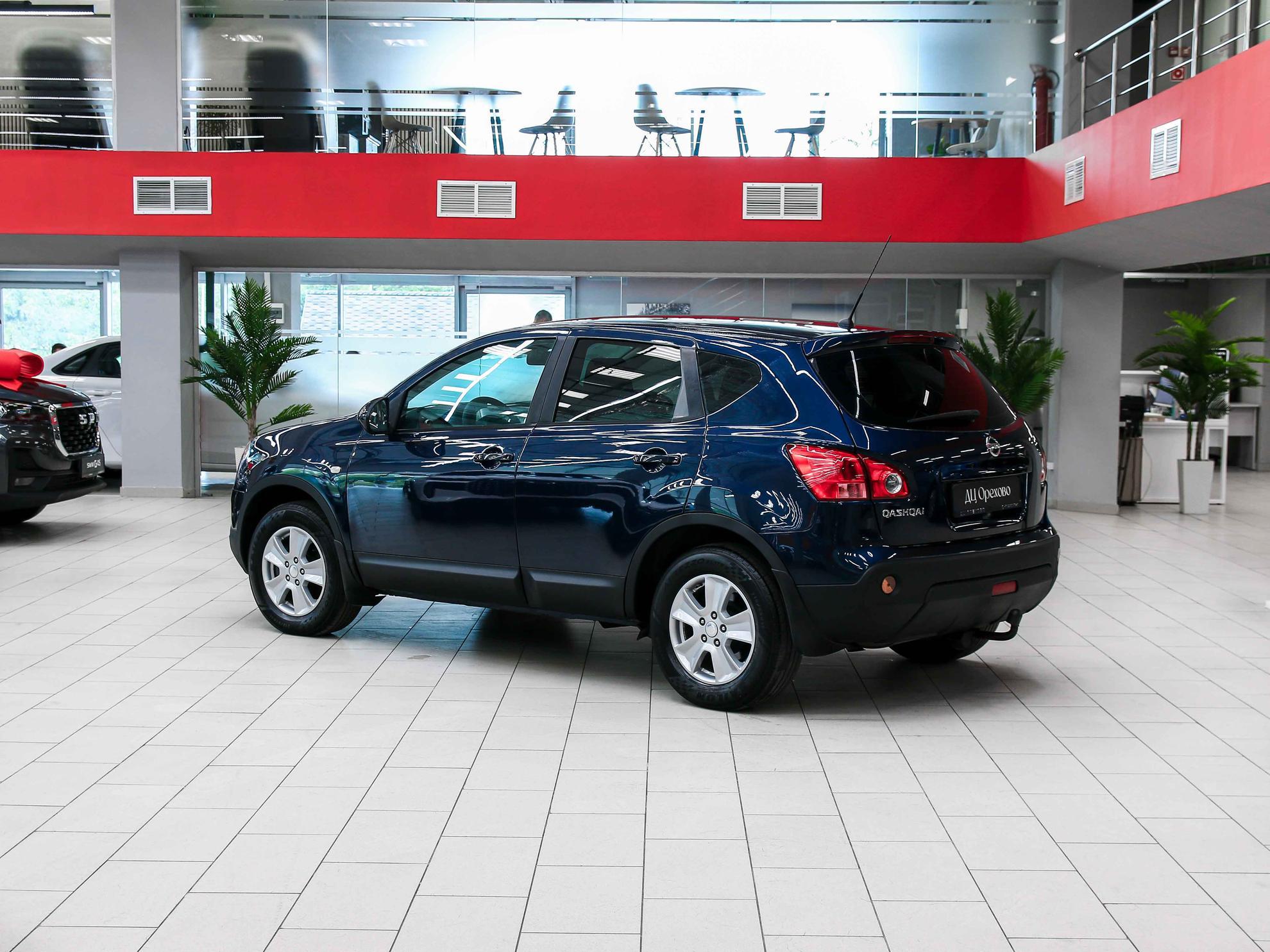 Nissan Qashqai 2008, синий, ДЦ Орехово