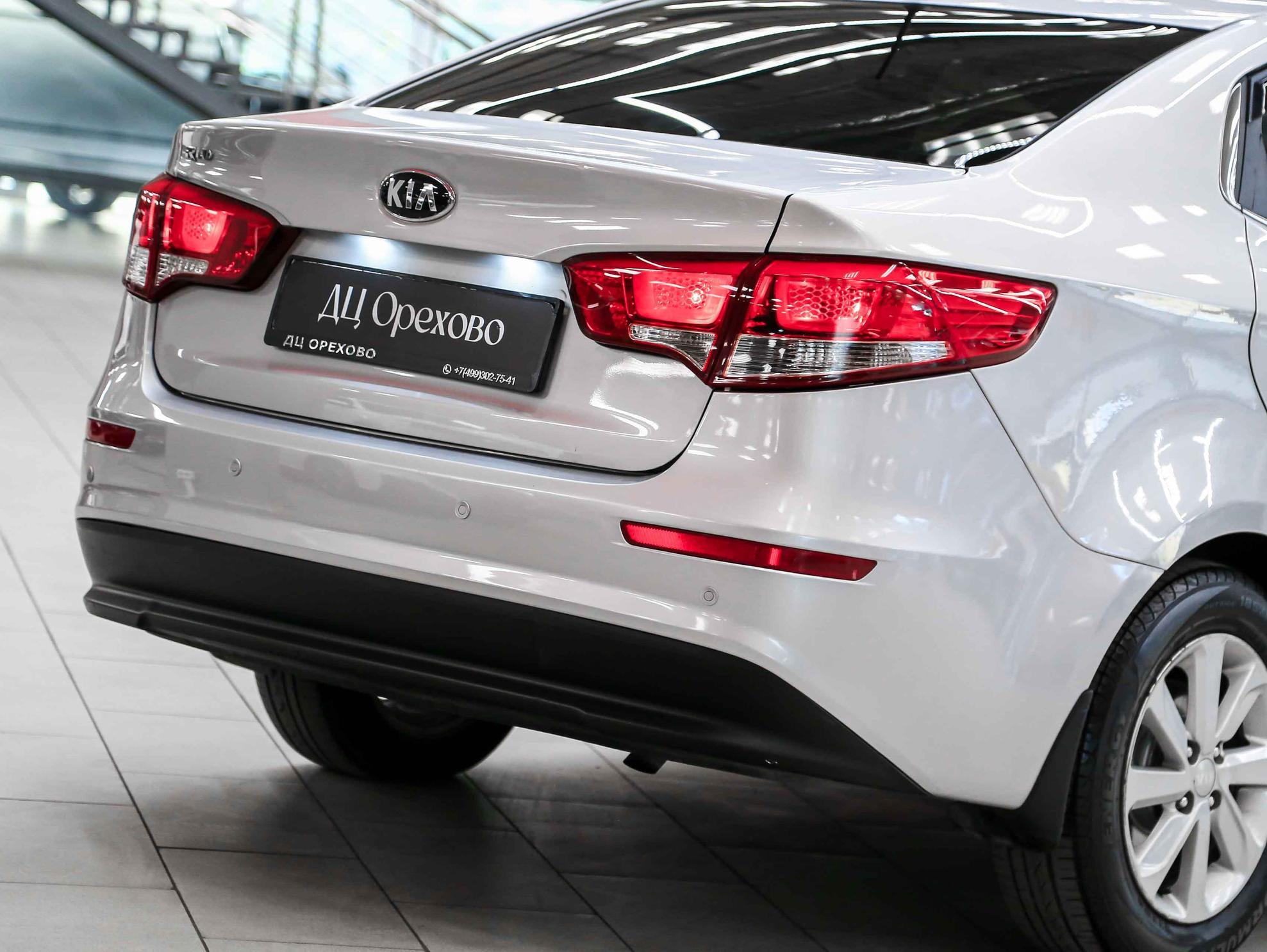 Kia Rio 2016, серебряный, ДЦ Орехово
