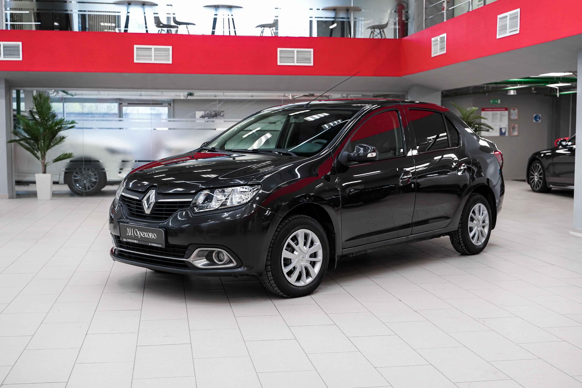 Renault Logan 2014, черный, ДЦ Орехово