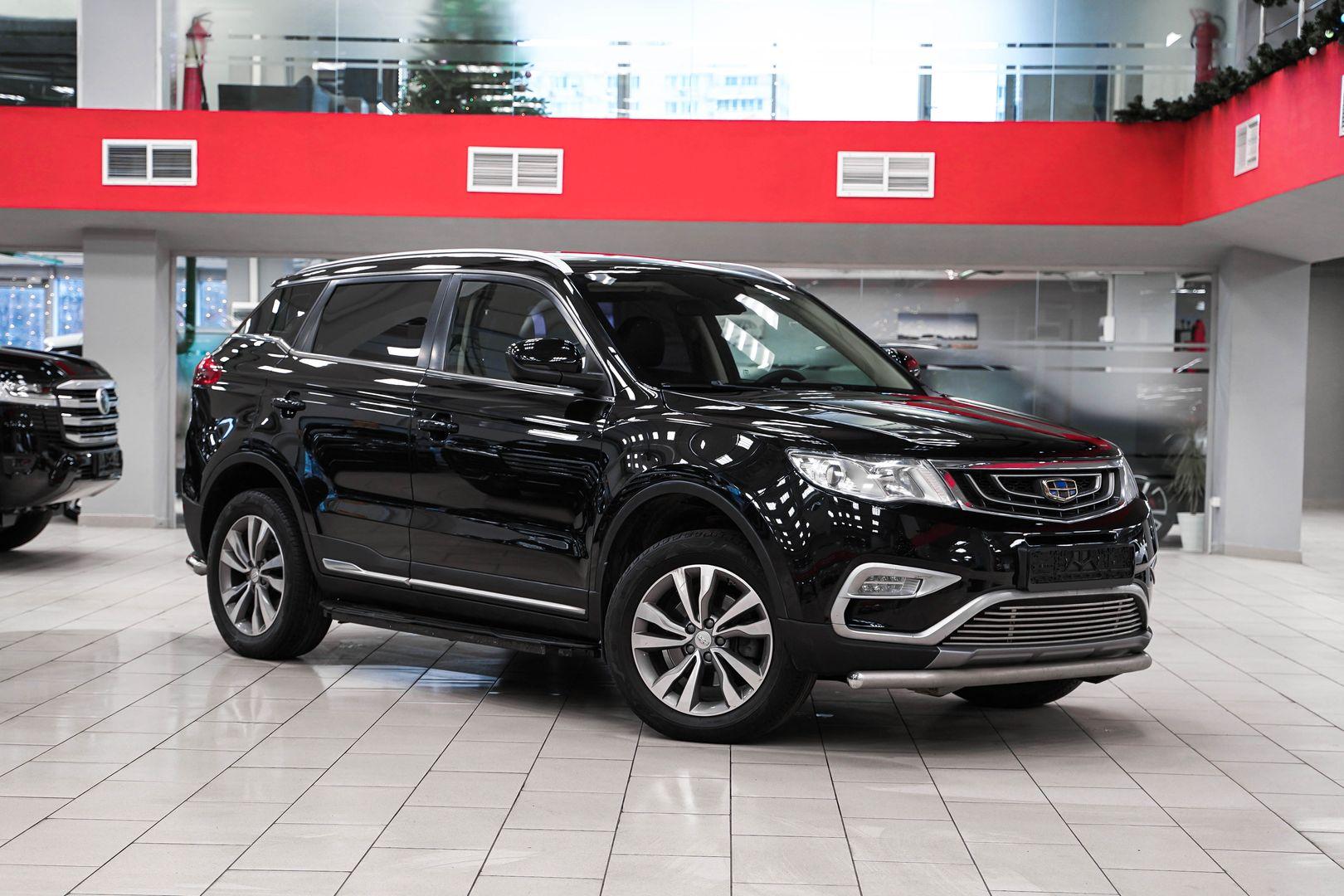 Geely Atlas 2018, черный, ДЦ Орехово