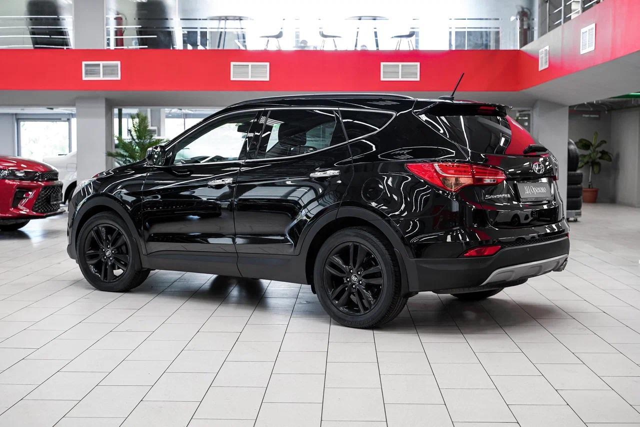 Hyundai Santa Fe 2012, черный, ДЦ Орехово
