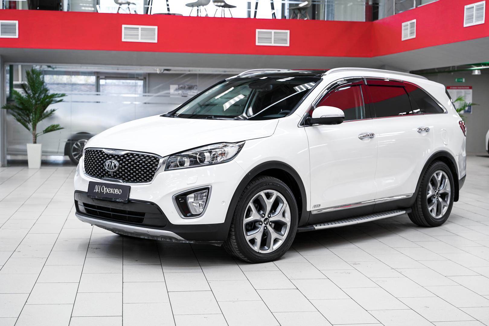 Kia Sorento 2016, белый, ДЦ Орехово