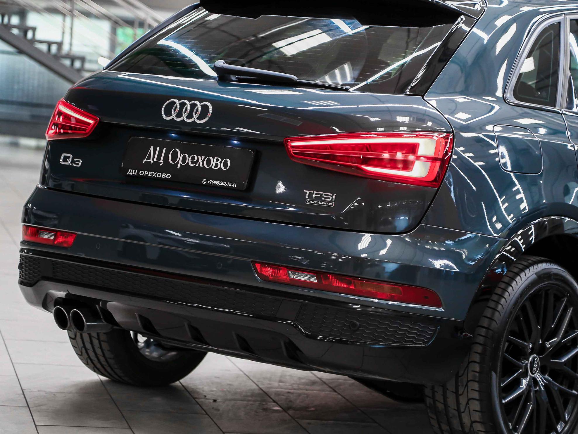 Audi Q3 2017, зеленый, ДЦ Орехово