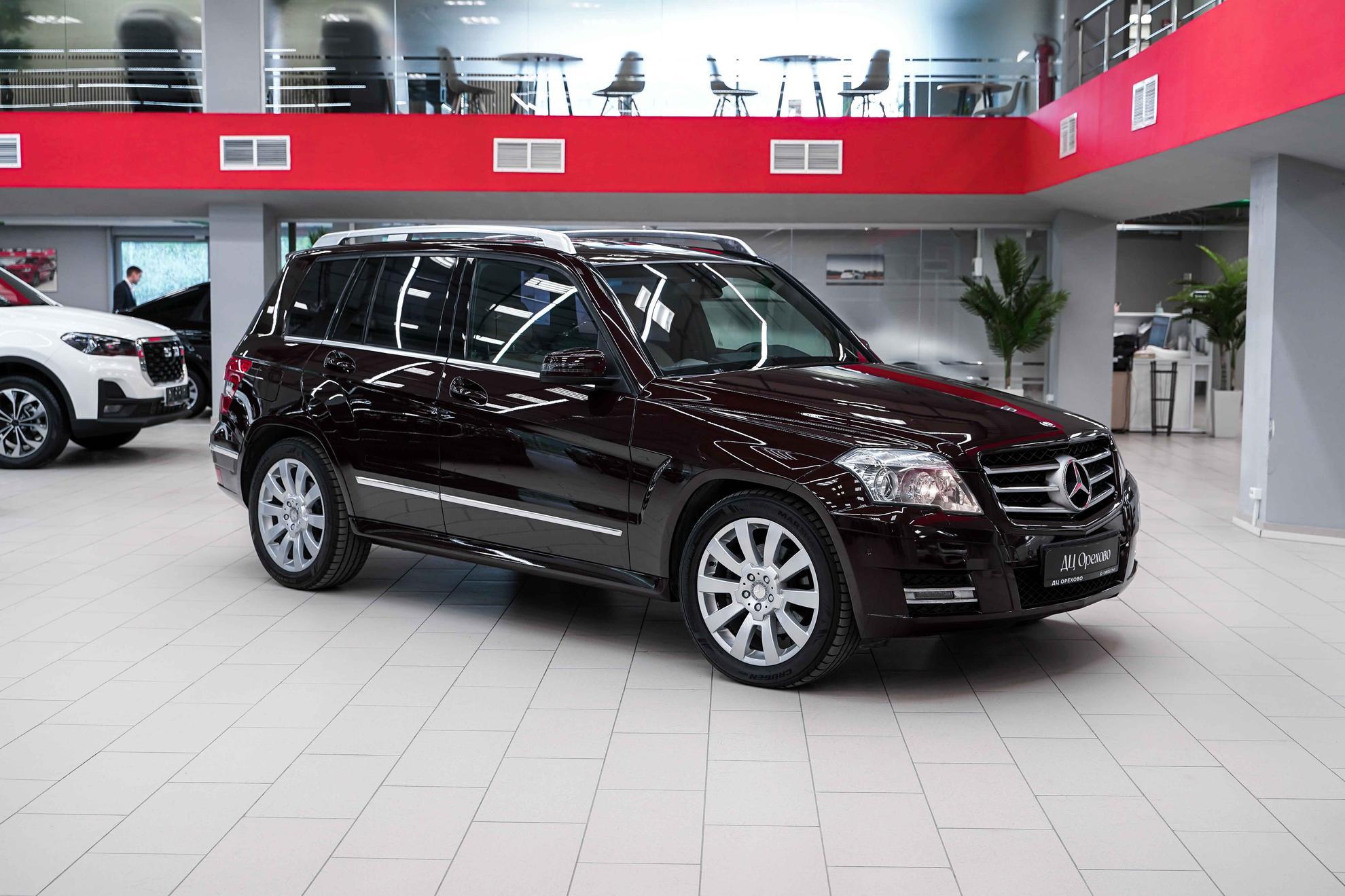 Mercedes-Benz GLK-Класс 2012, коричневый, ДЦ Орехово