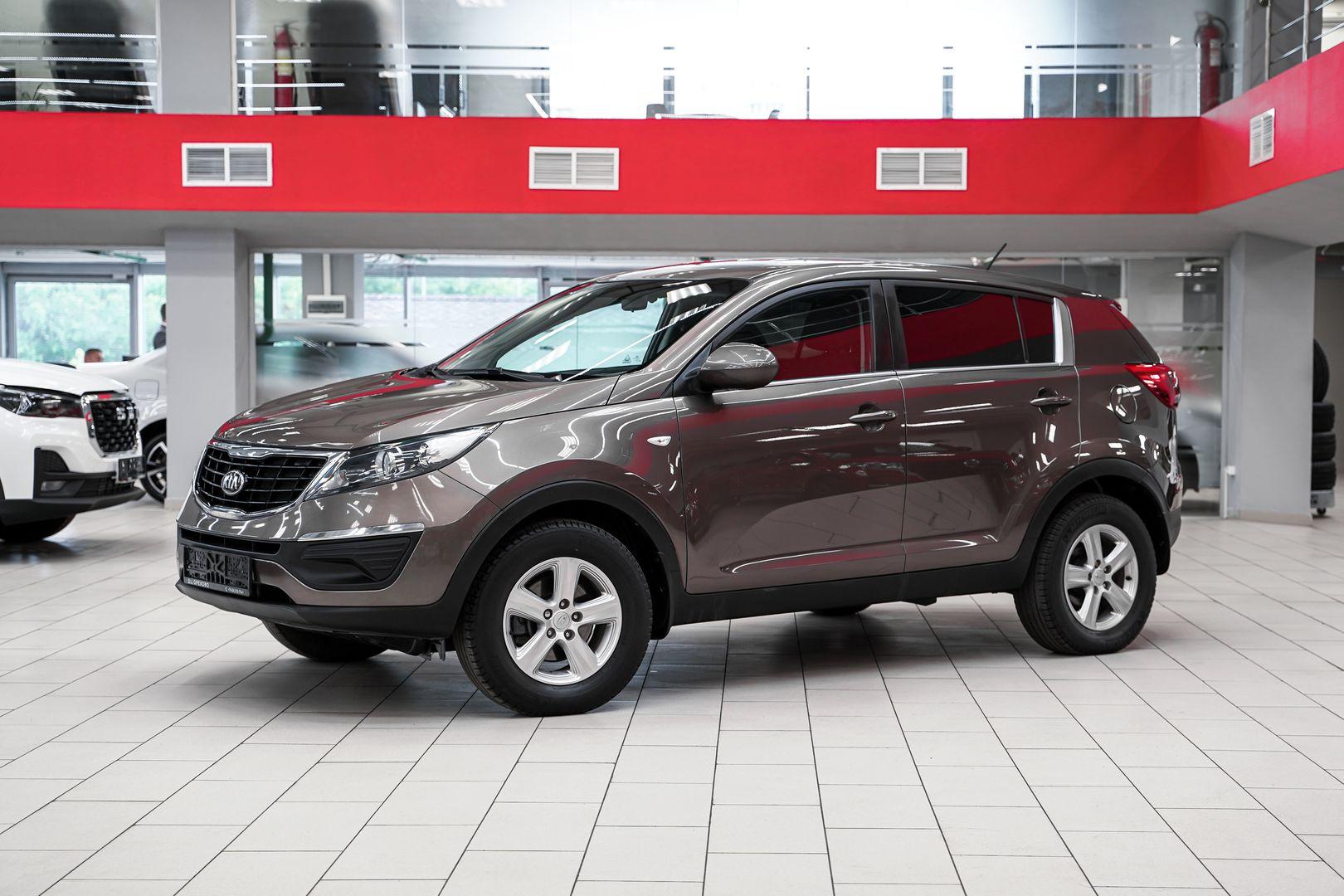 Kia Sportage 2015, коричневый, ДЦ Орехово