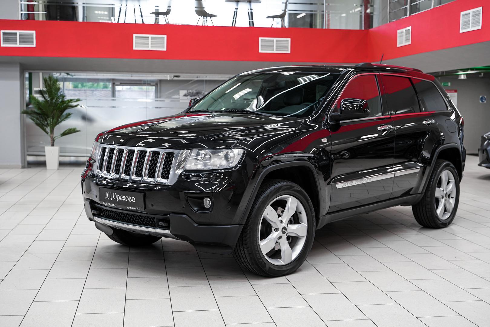 Jeep Grand Cherokee 2012, черный, ДЦ Орехово