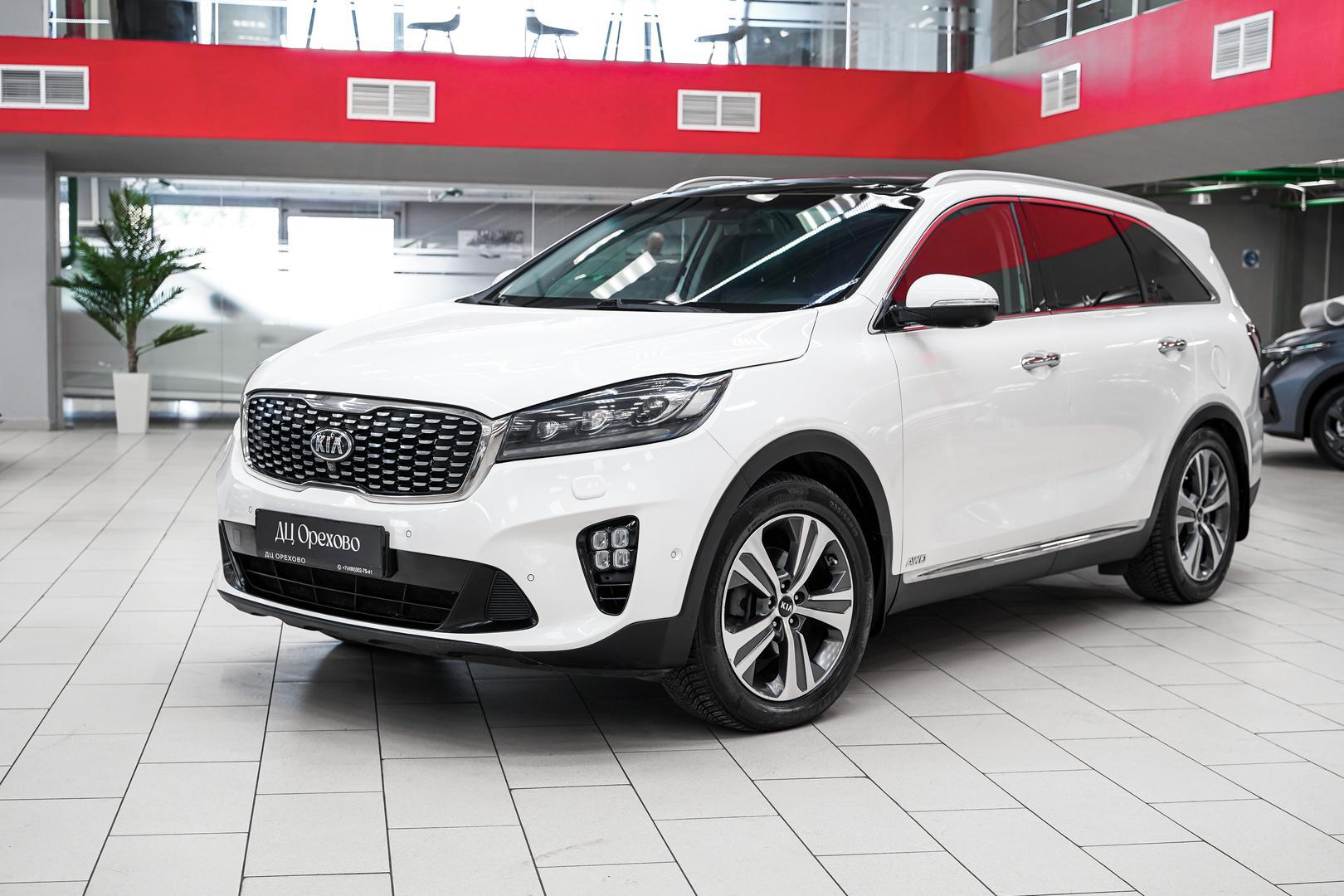 Kia Sorento 2018, белый, ДЦ Орехово