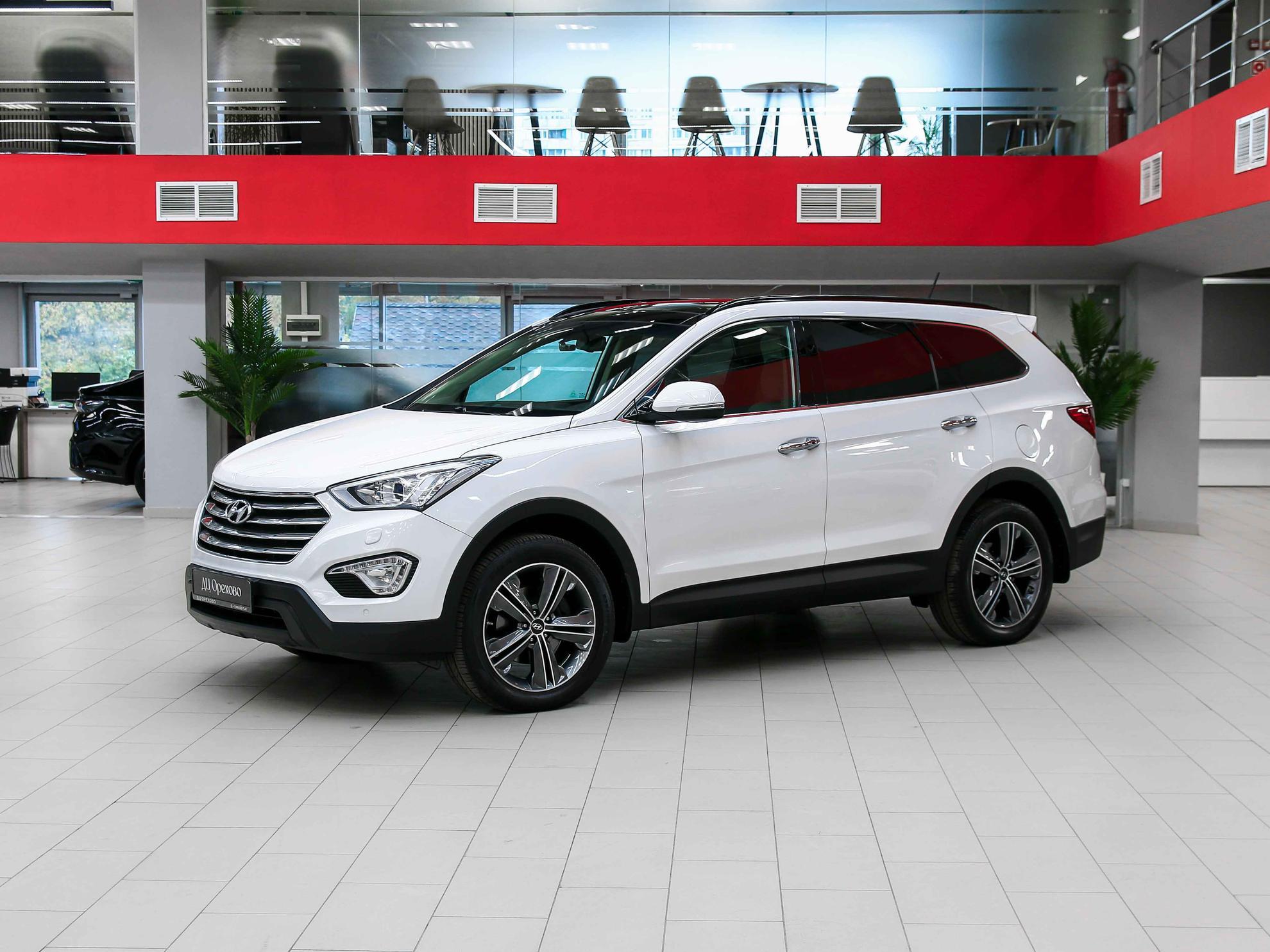 Hyundai Santa Fe 2014, белый, ДЦ Орехово