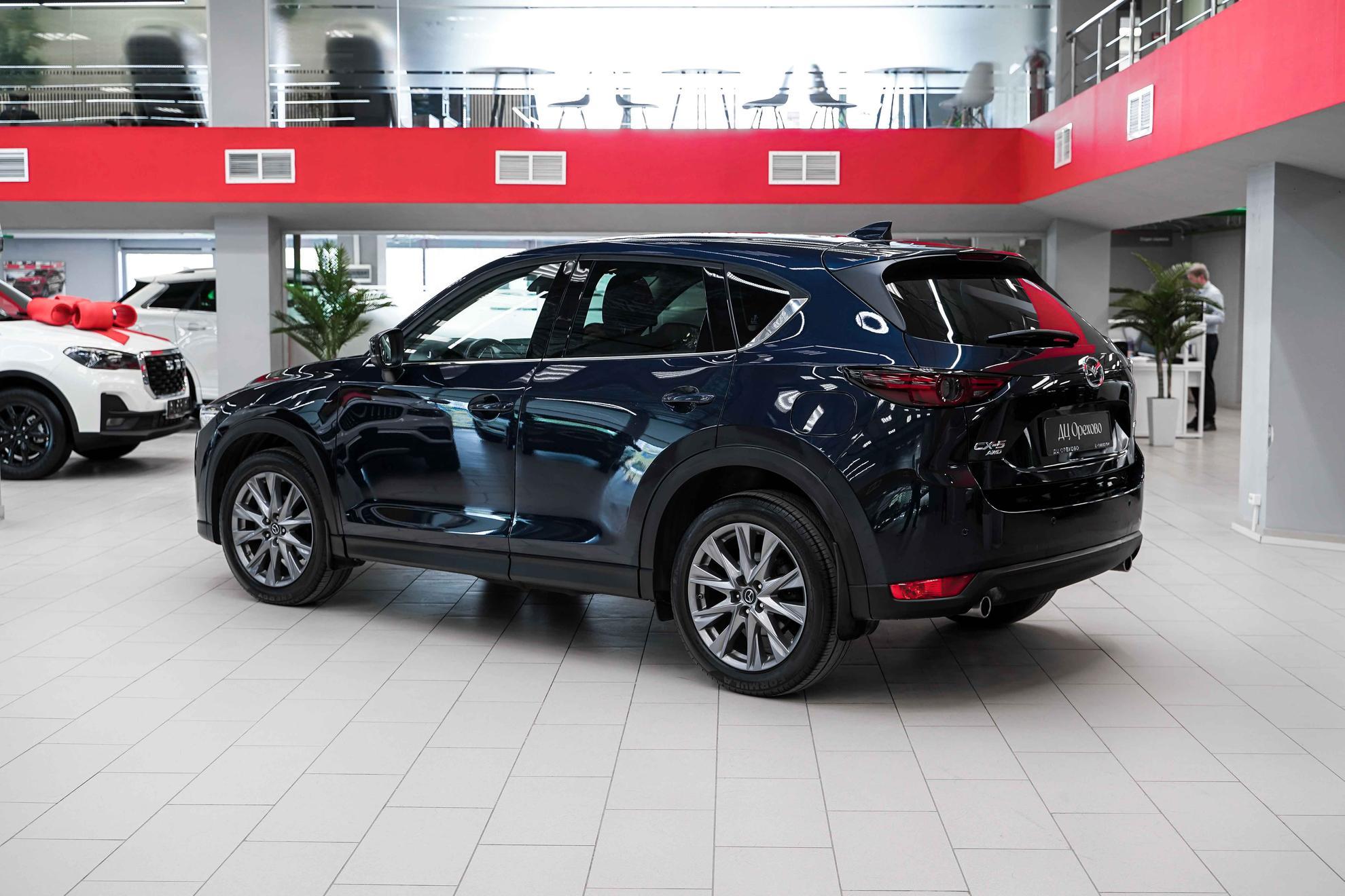 Mazda CX-5 2020, синий, ДЦ Орехово
