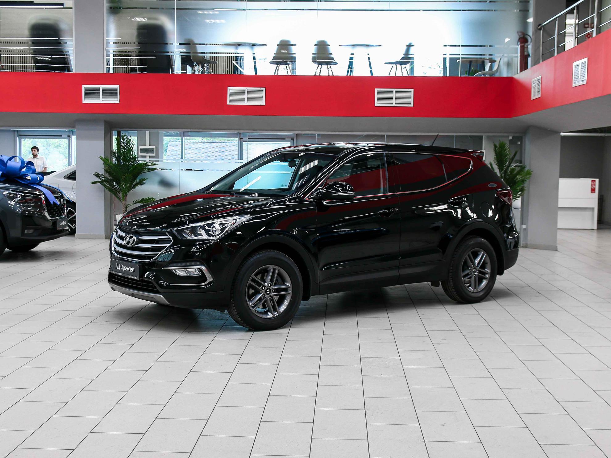 Hyundai Santa Fe 2016, черный, ДЦ Орехово