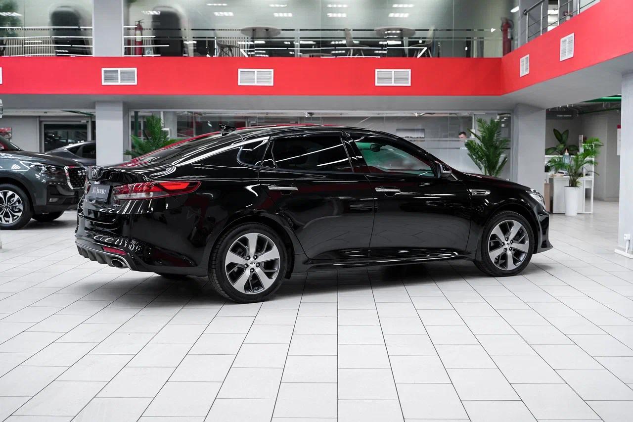 Kia Optima 2017, черный, ДЦ Орехово