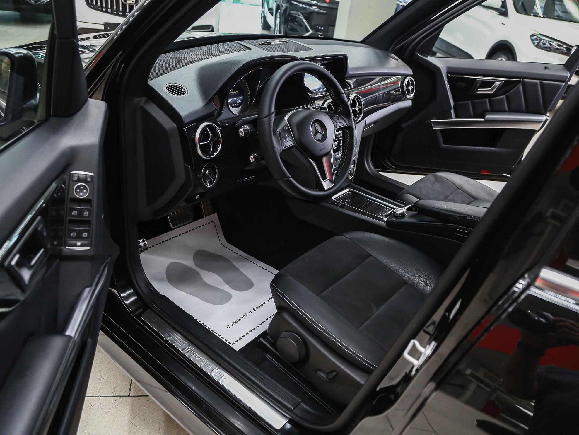 Mercedes-Benz GLK-Класс 2013, черный, ДЦ Орехово