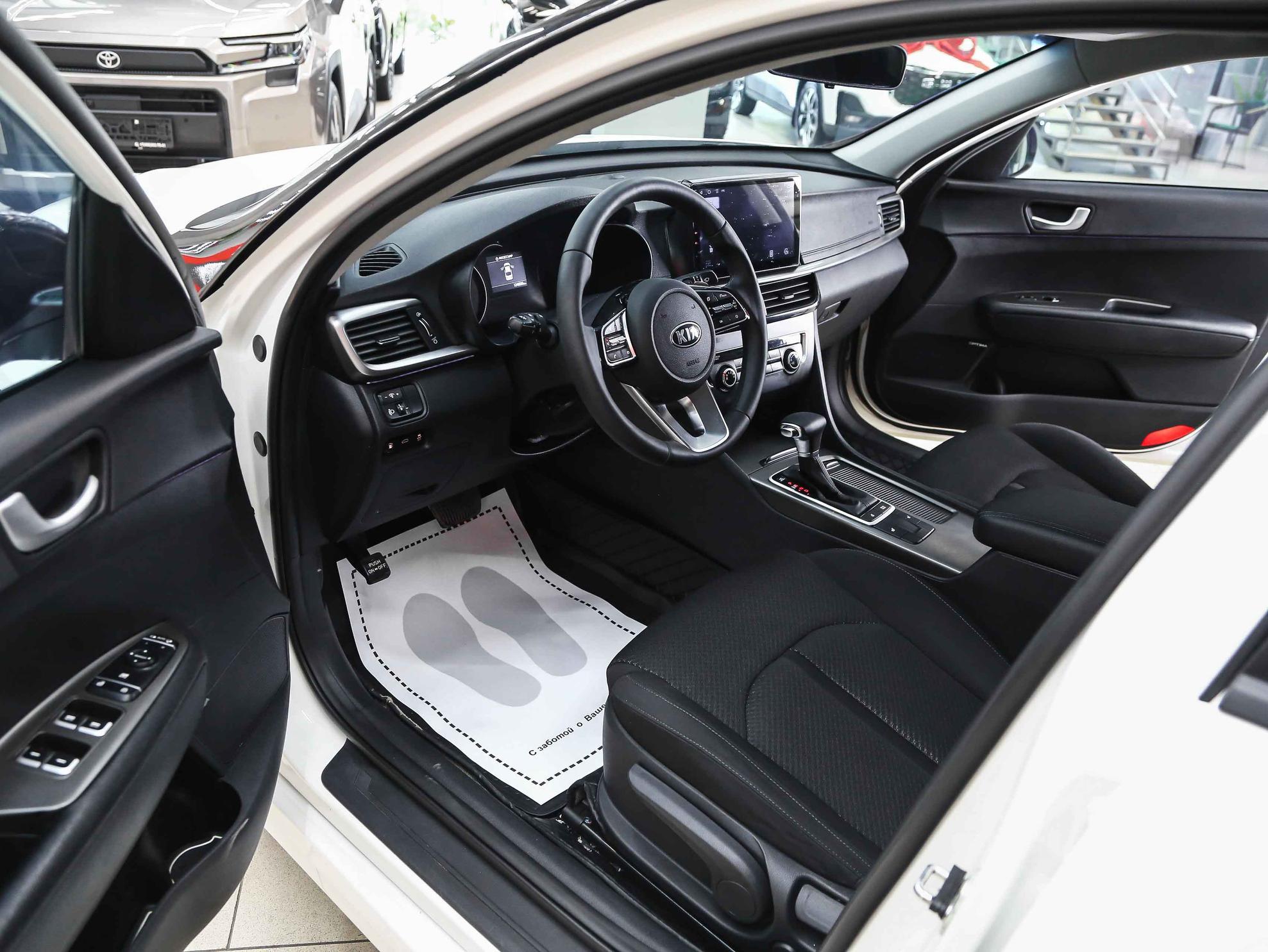 Kia Optima 2019, белый, ДЦ Орехово