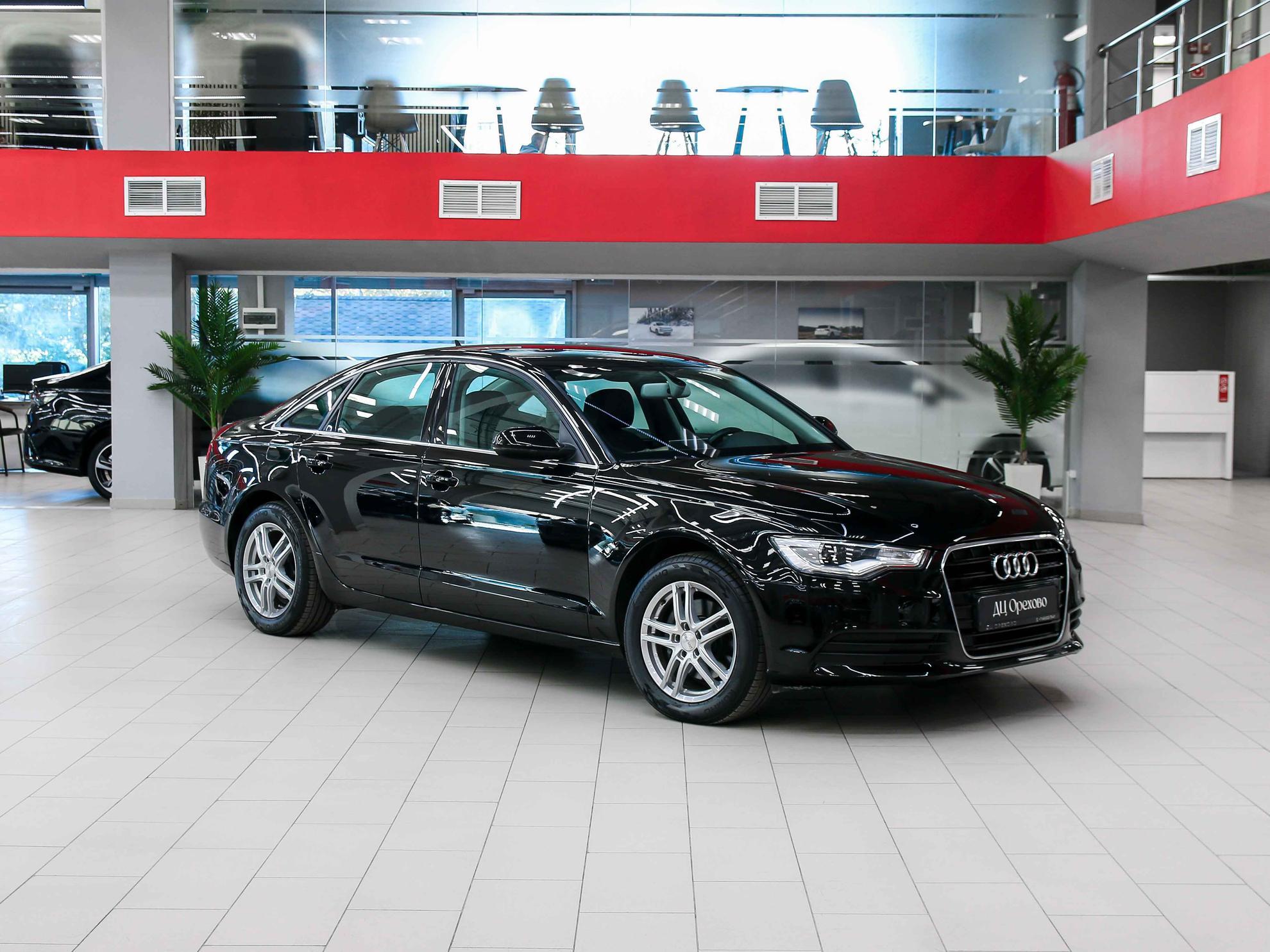 Audi A6 2014, черный, ДЦ Орехово