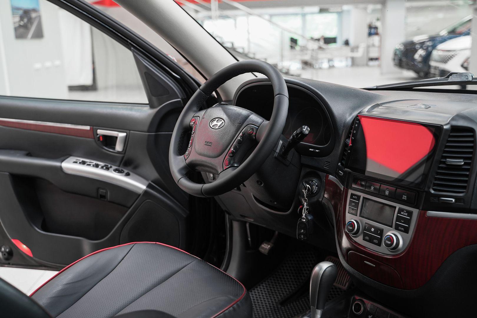 Hyundai Santa Fe 2008, черный, ДЦ Орехово