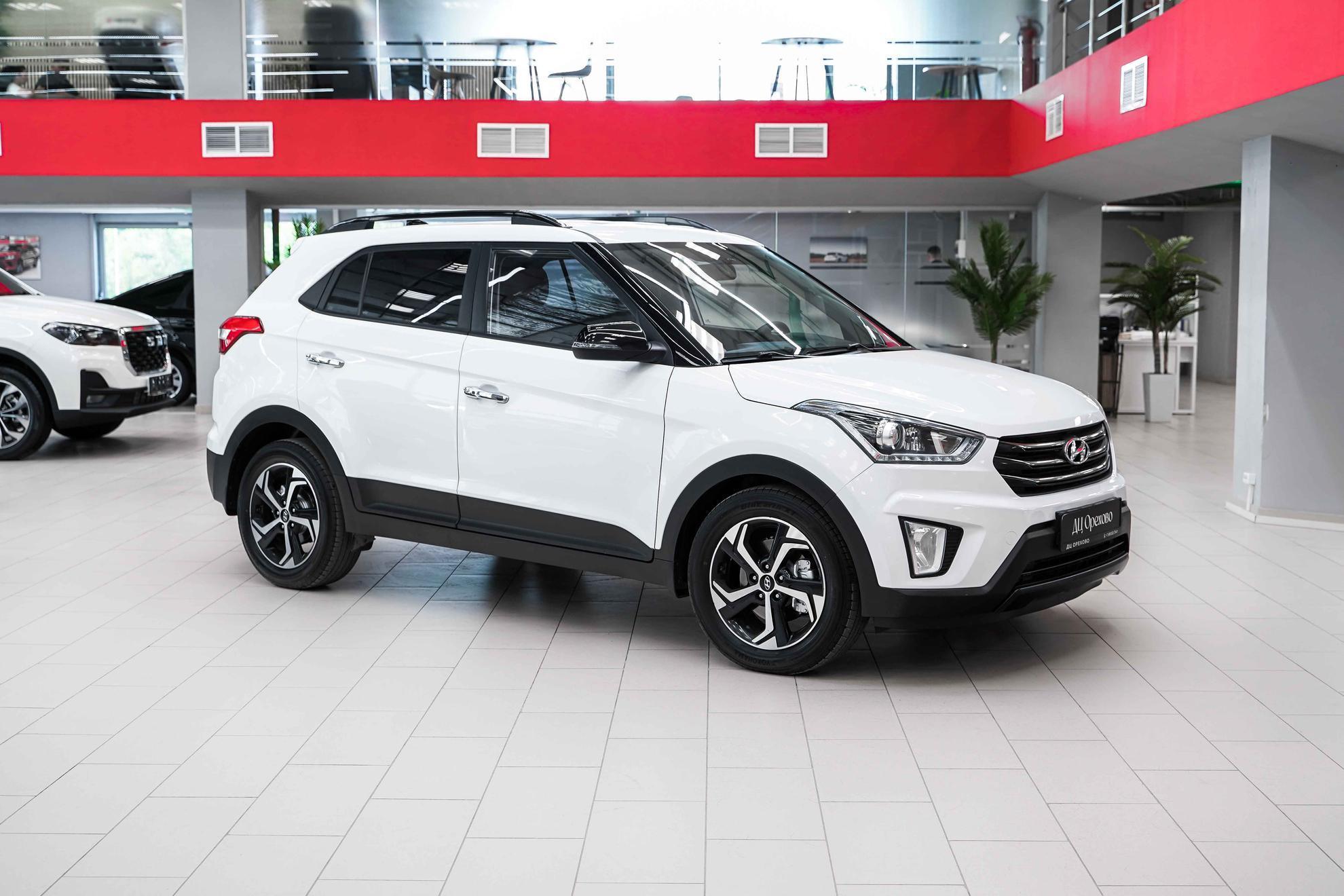 Hyundai Creta 2019, белый, ДЦ Орехово