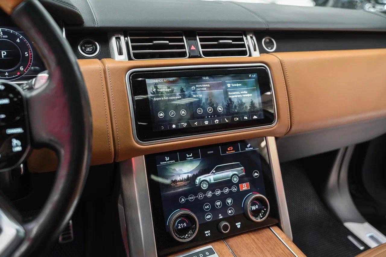 Land Rover Range Rover 2019, черный, ДЦ Орехово