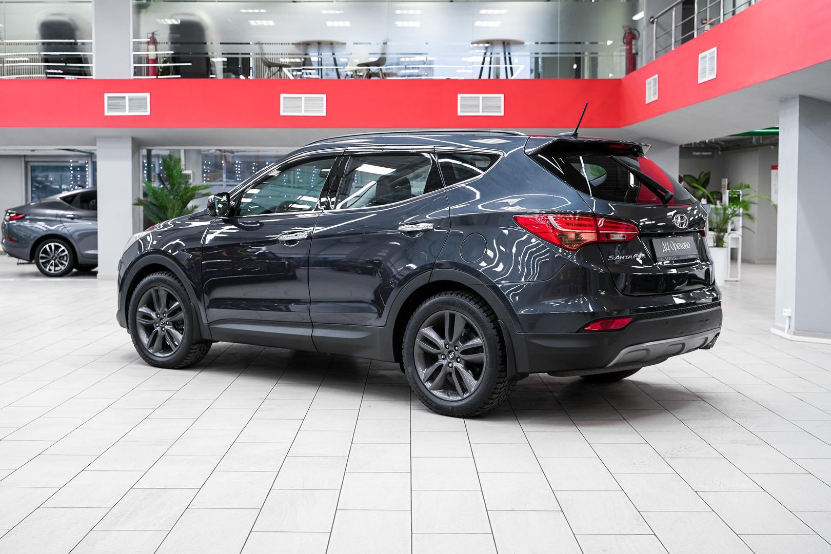 Hyundai Santa Fe 2013, синий, ДЦ Орехово