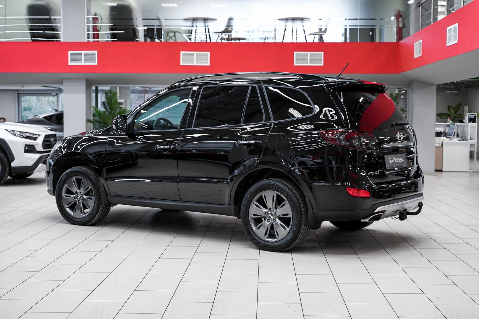 Hyundai Santa Fe 2011, черный, ДЦ Орехово