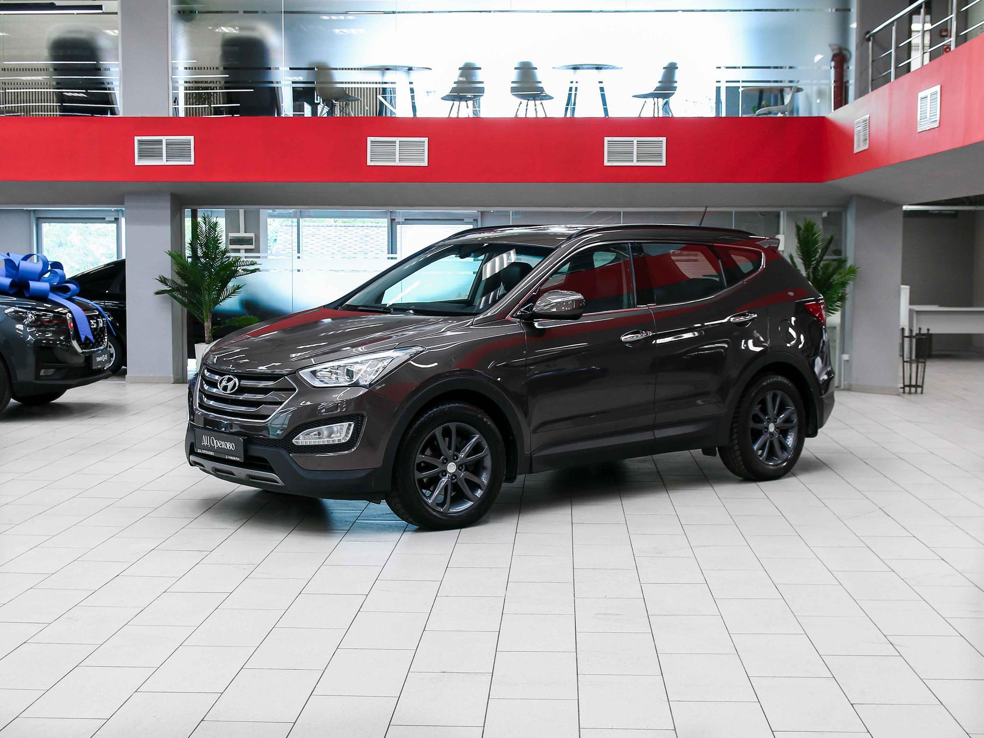 Hyundai Santa Fe 2013, коричневый, ДЦ Орехово