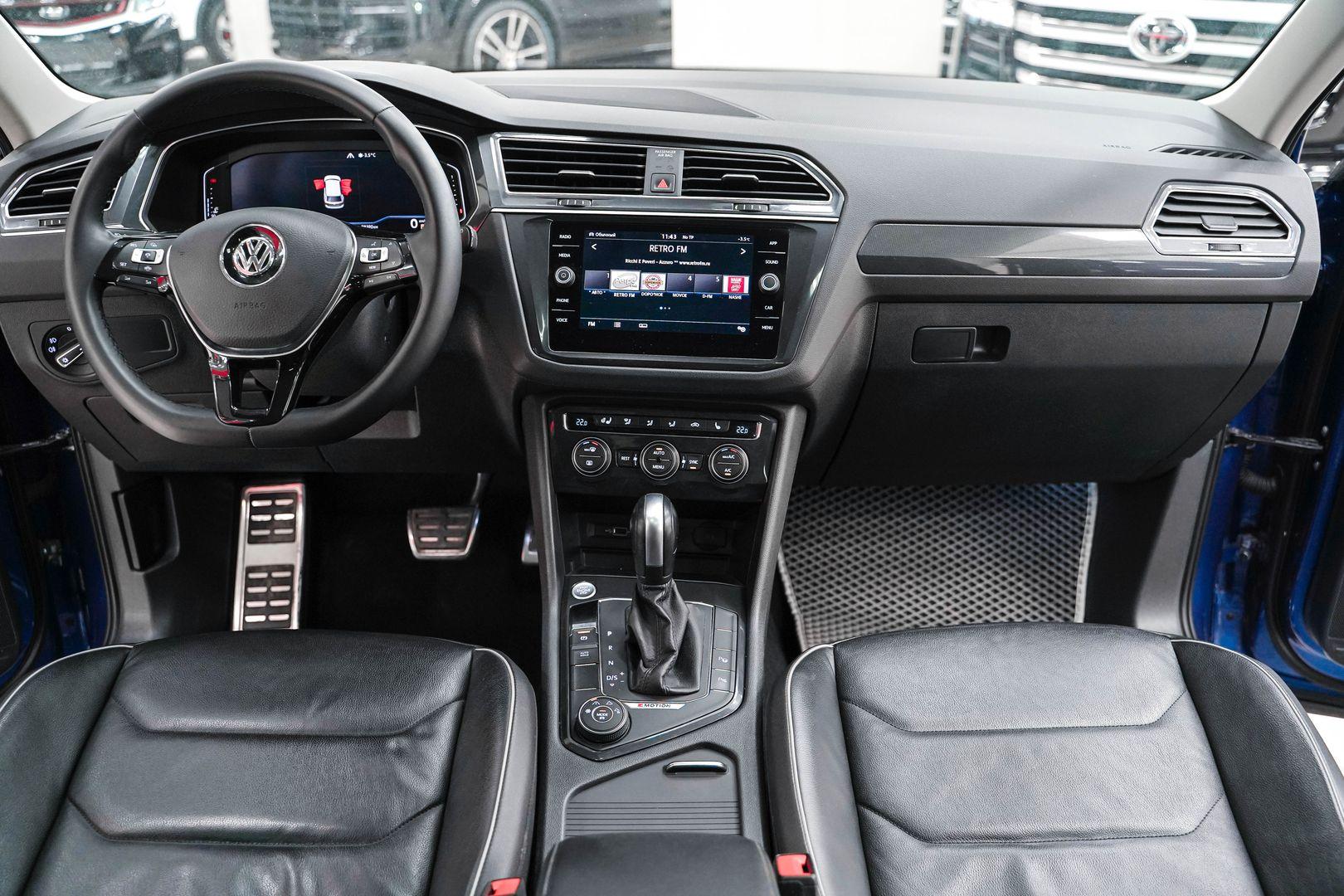 Volkswagen Tiguan 2019, синий, ДЦ Орехово
