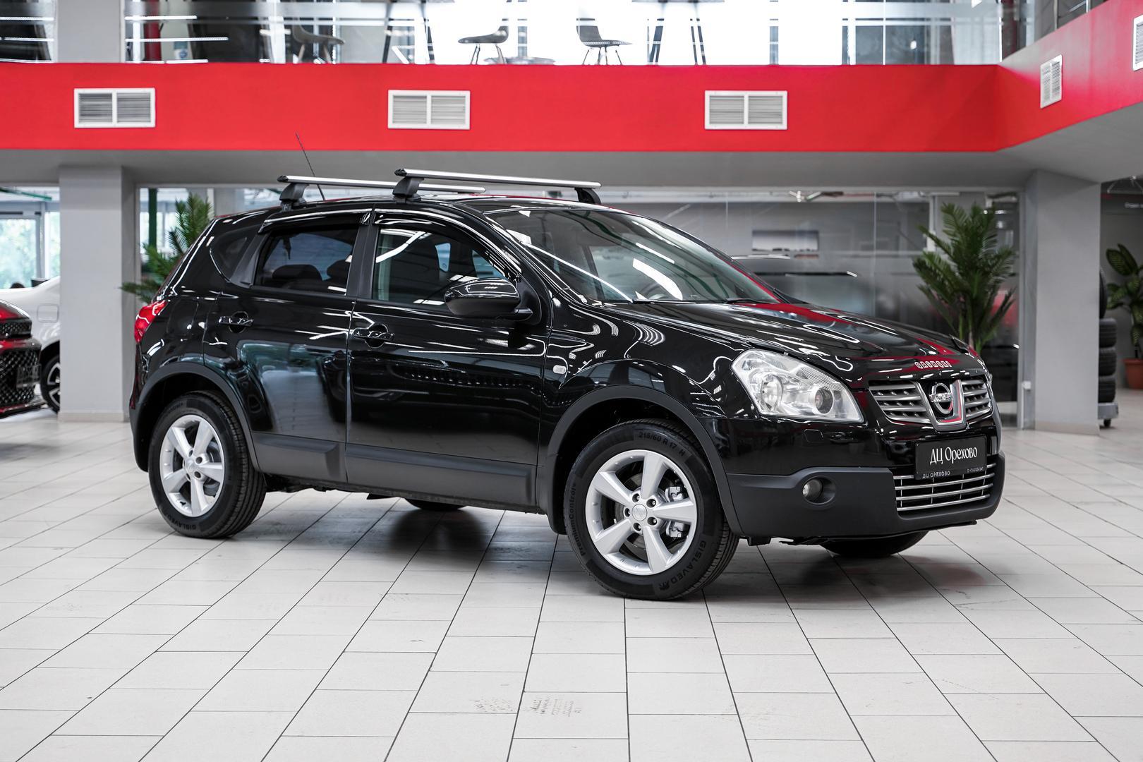 Nissan Qashqai 2009, черный, ДЦ Орехово
