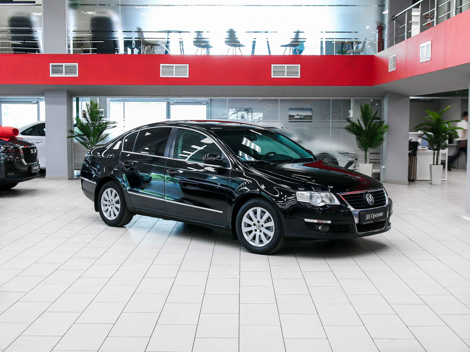 Volkswagen Passat 2009, черный, ДЦ Орехово