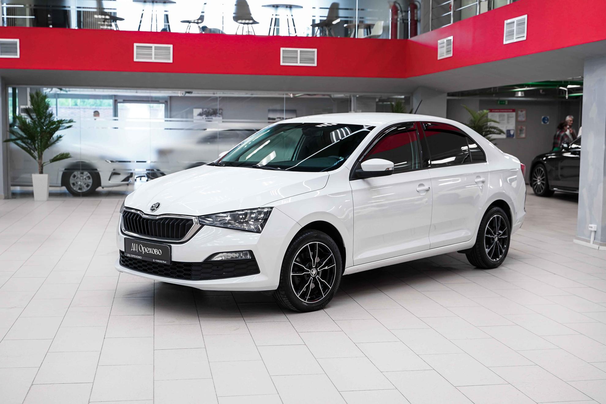 Skoda Rapid 2020, белый, ДЦ Орехово