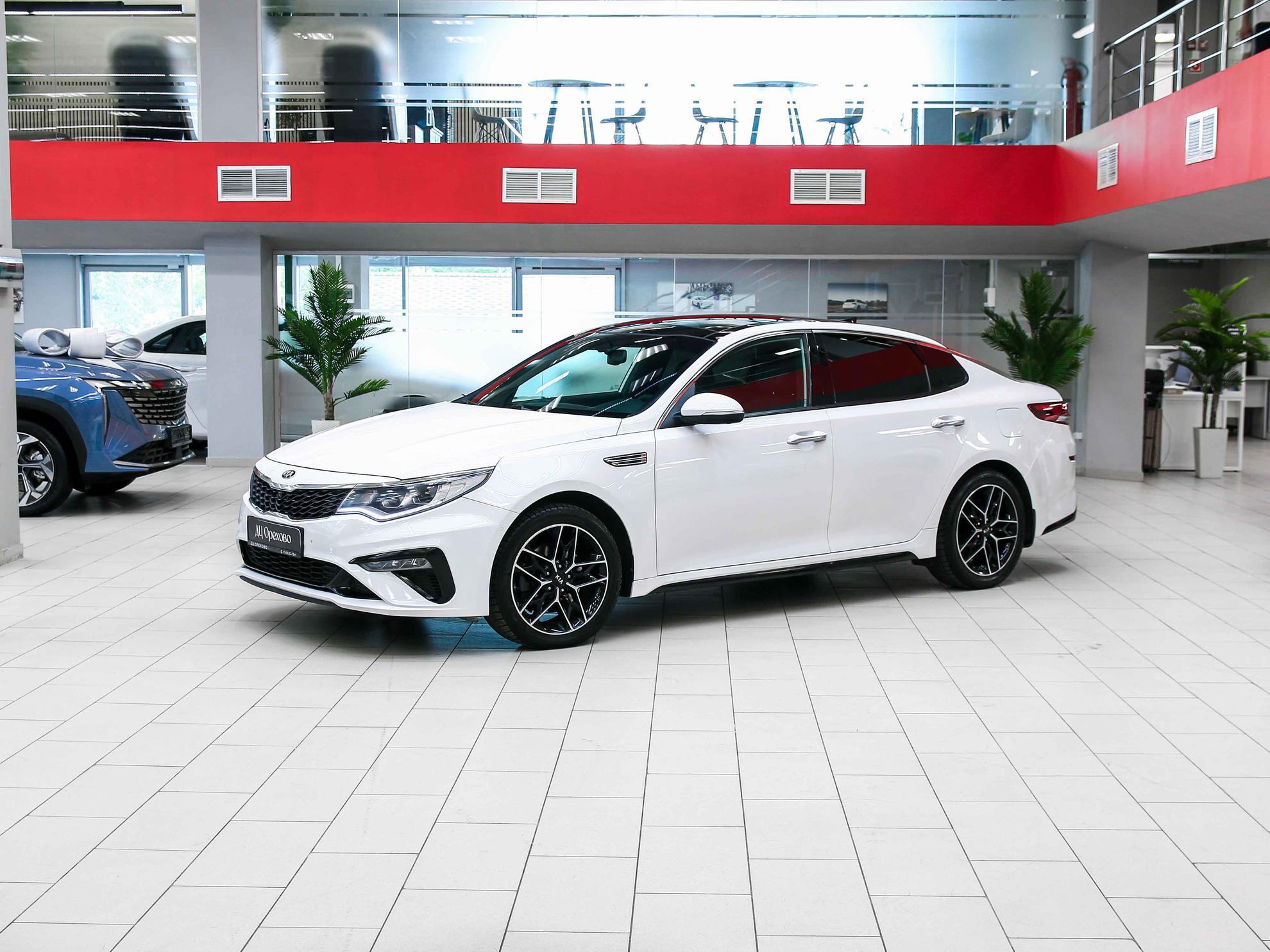 Kia Optima 2019, белый, ДЦ Орехово