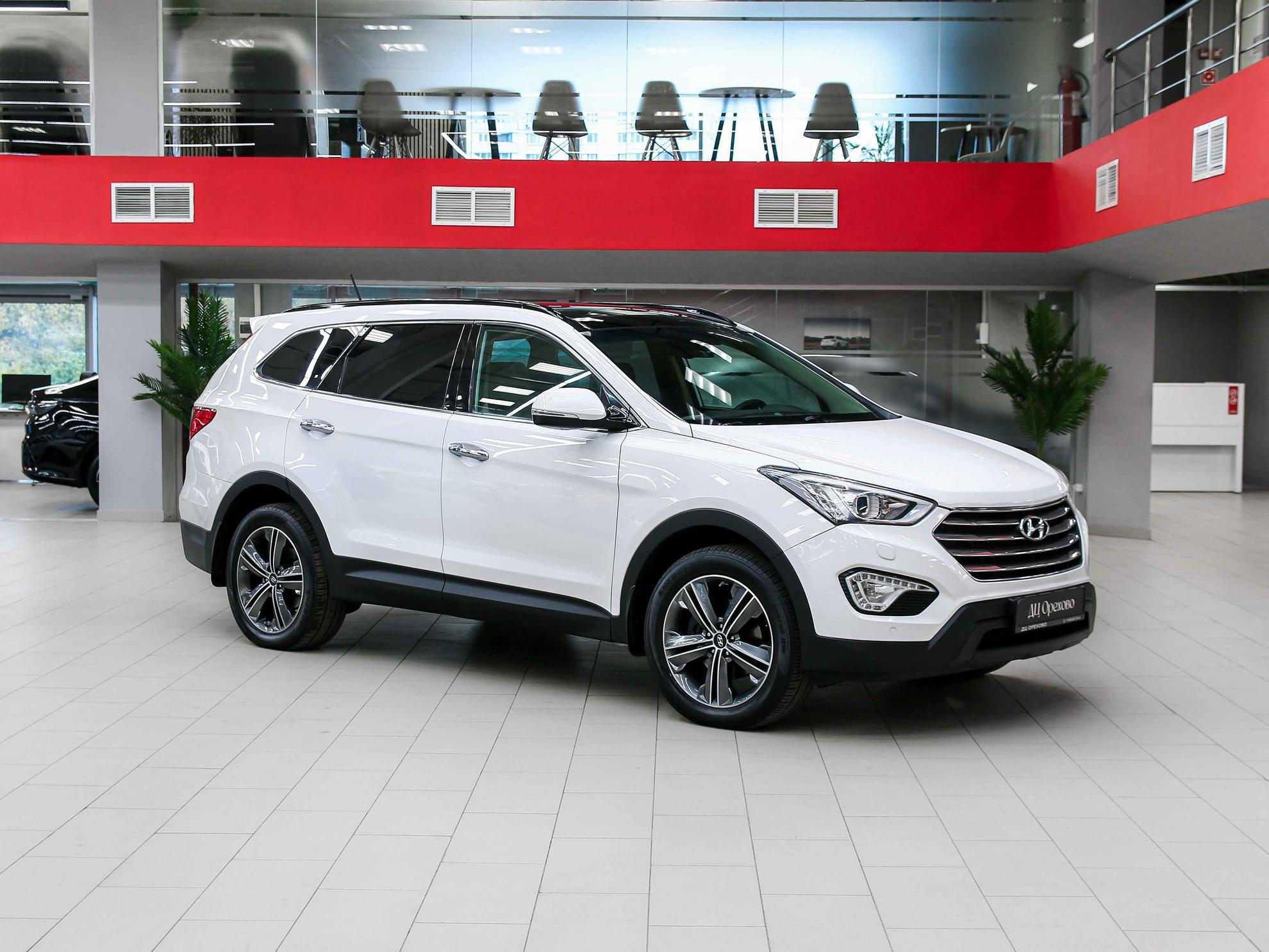 Hyundai Santa Fe 2014, белый, ДЦ Орехово