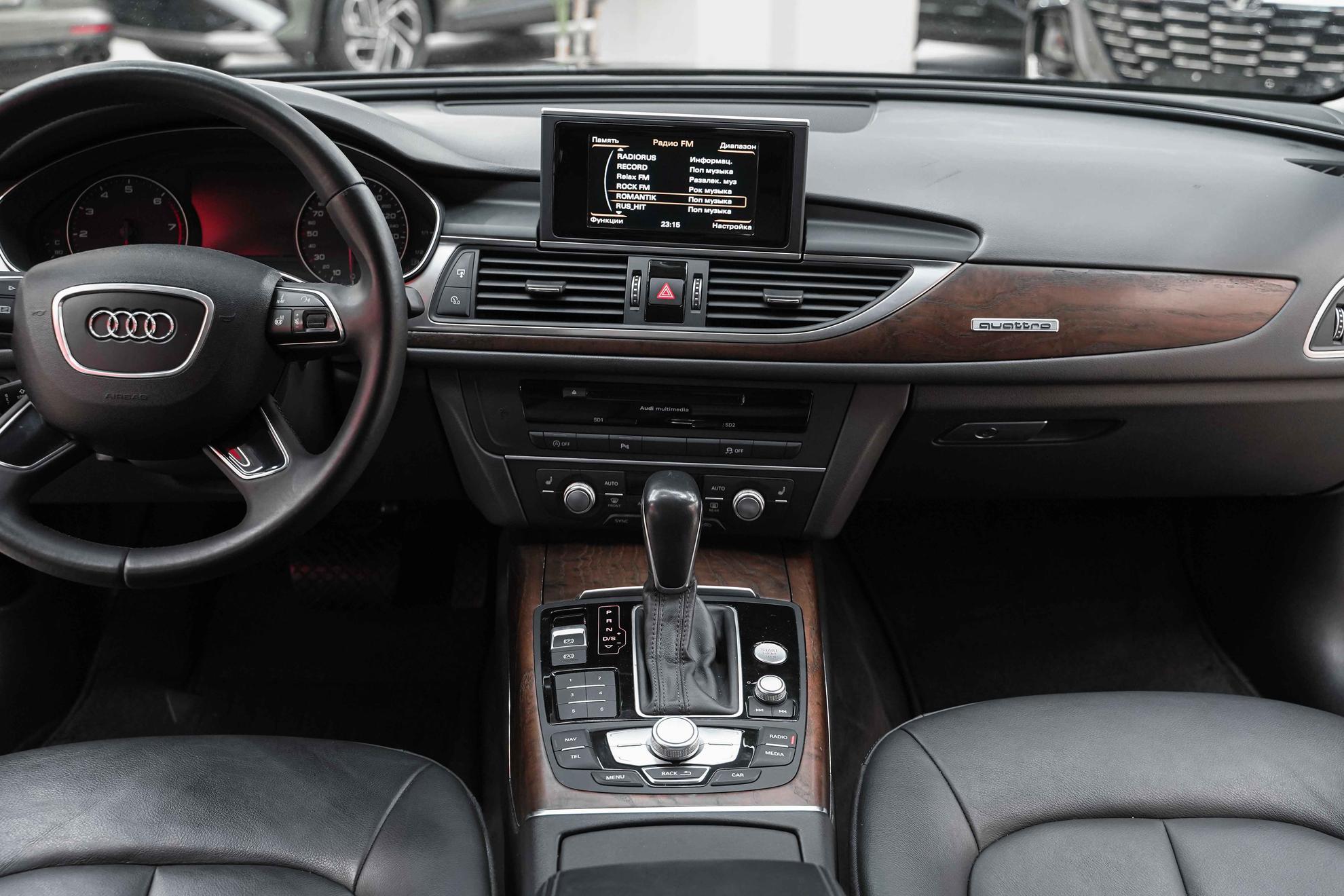 Audi A6 2016, черный, ДЦ Орехово