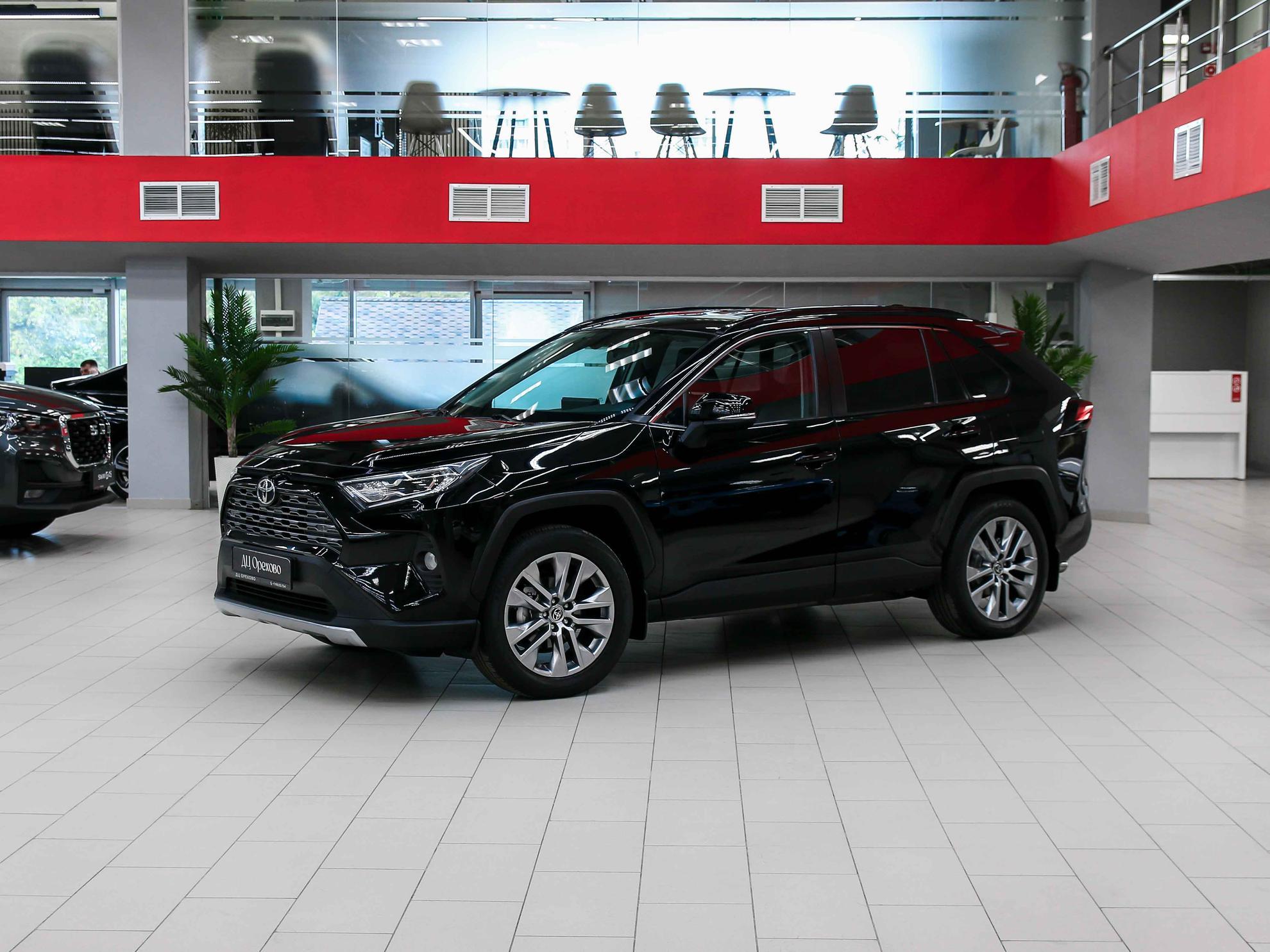 Toyota RAV4 2021, черный, ДЦ Орехово