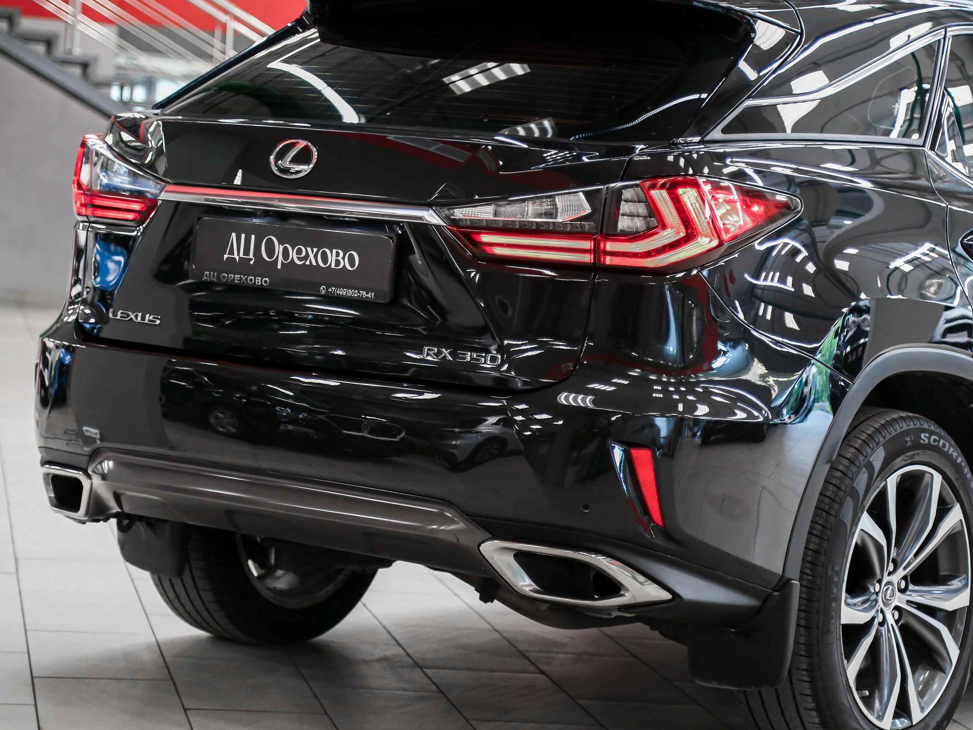 Lexus RX 2018, черный, ДЦ Орехово
