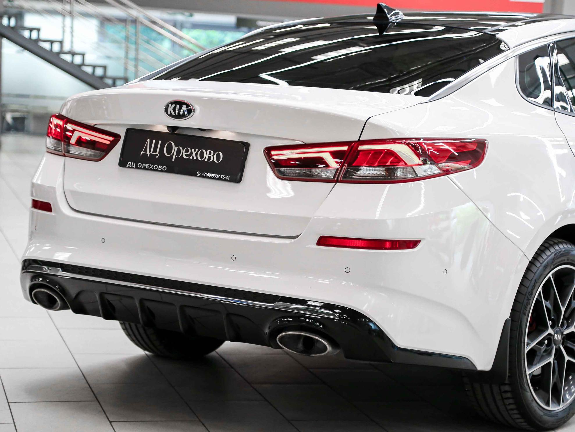 Kia Optima 2019, белый, ДЦ Орехово