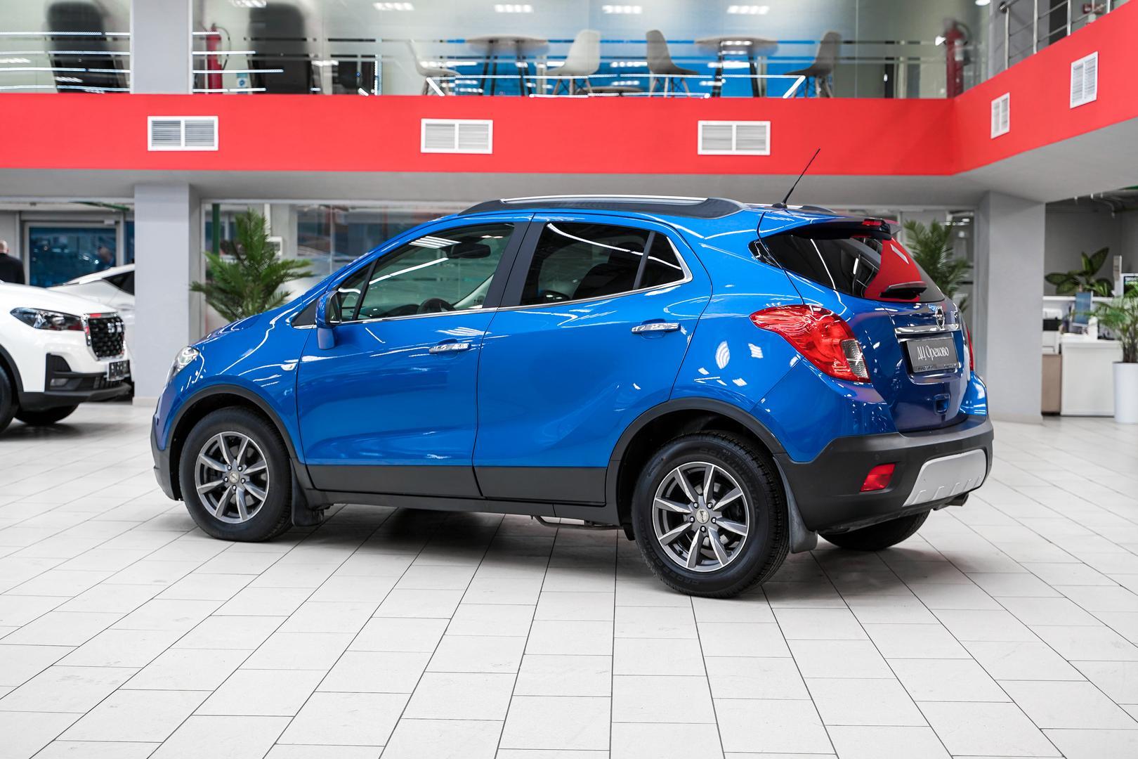 Opel Mokka 2012, синий, ДЦ Орехово