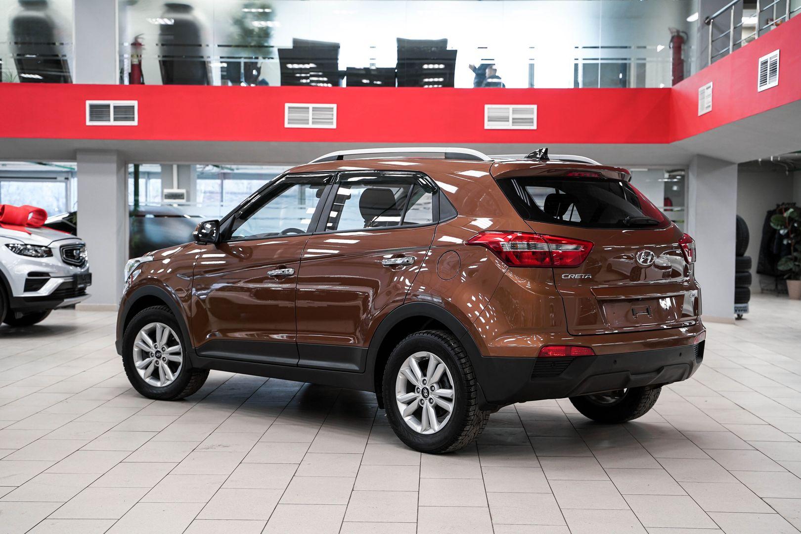 Hyundai Creta 2018, коричневый, ДЦ Орехово