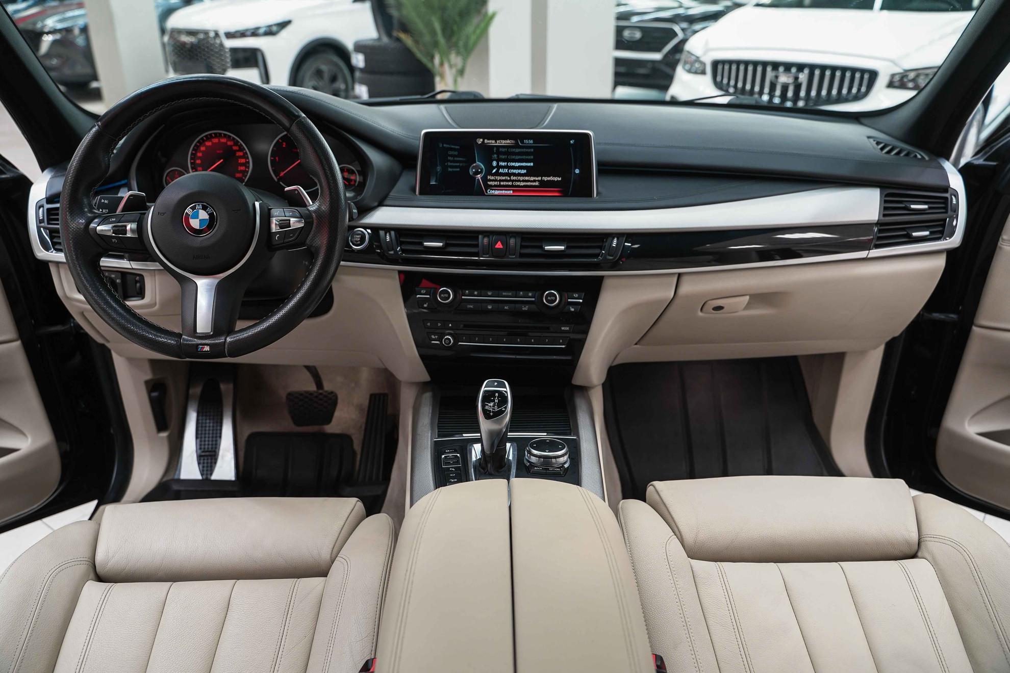BMW X5 2016, черный, ДЦ Орехово